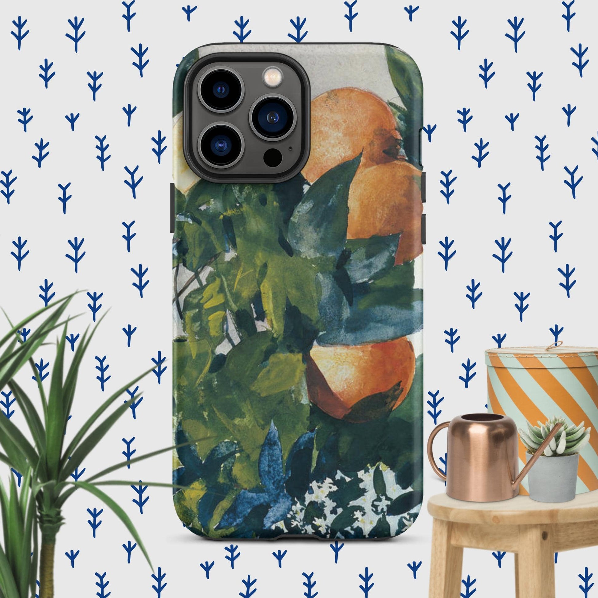 The Hologram Hook Up Matte / iPhone 13 Pro Max Winslow's Oranges Tough Case for iPhone®