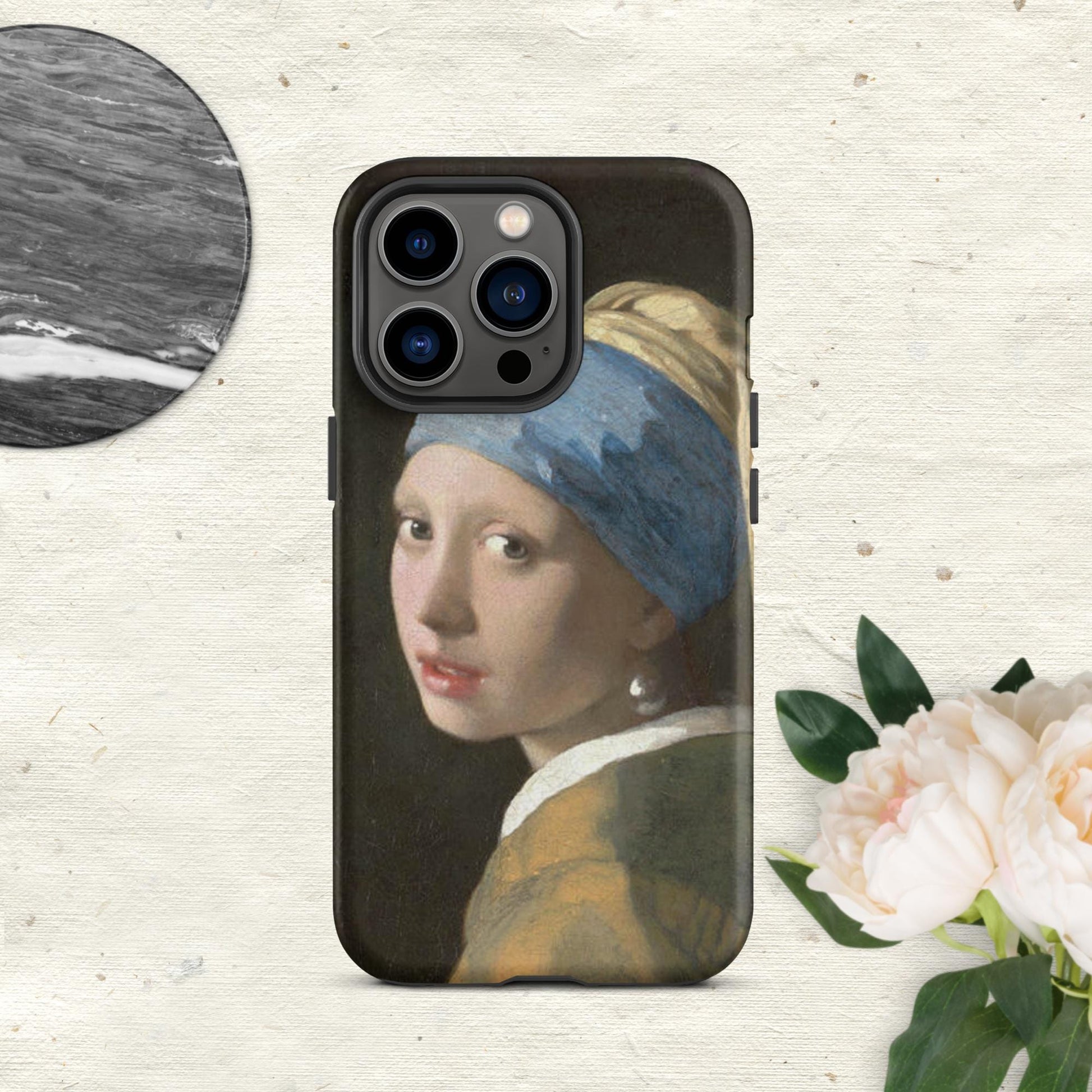 The Hologram Hook Up Matte / iPhone 13 Pro Vermeer's Pearl Tough Case for iPhone®