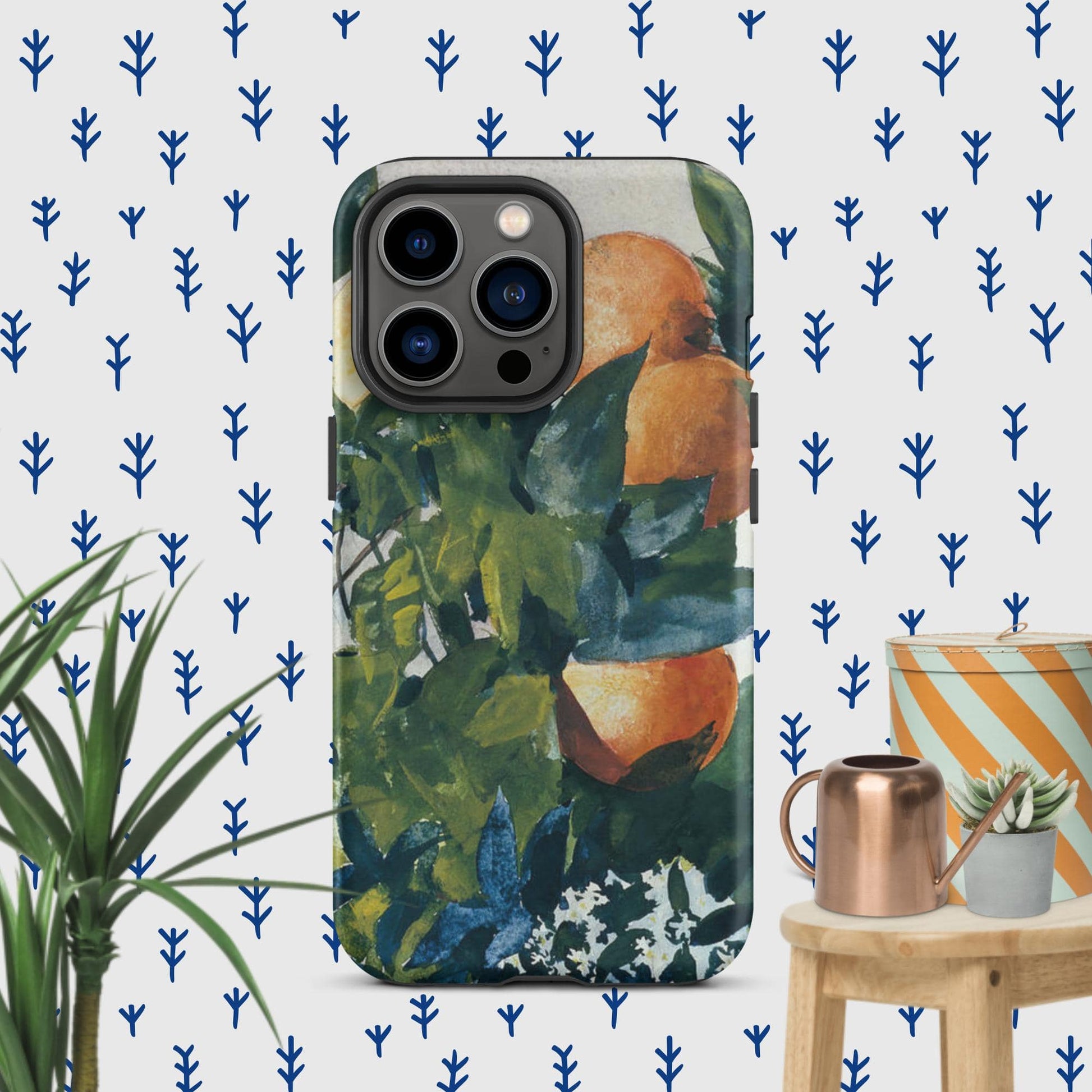 The Hologram Hook Up Matte / iPhone 13 Pro Winslow's Oranges Tough Case for iPhone®