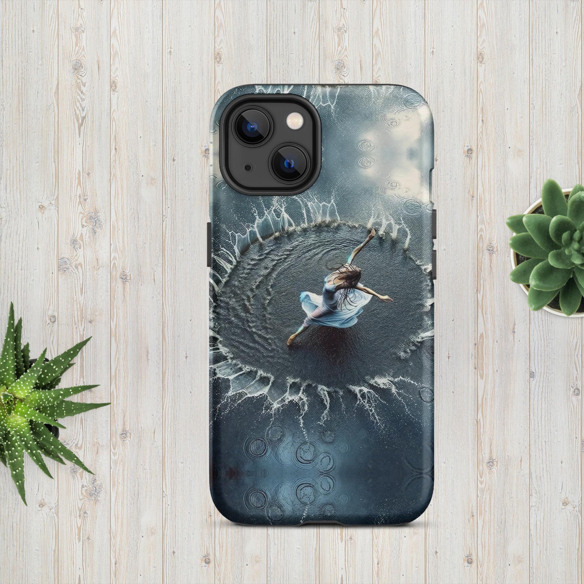 The Hologram Hook Up Matte / iPhone 13 Puddle Dance Tough Case for iPhone®