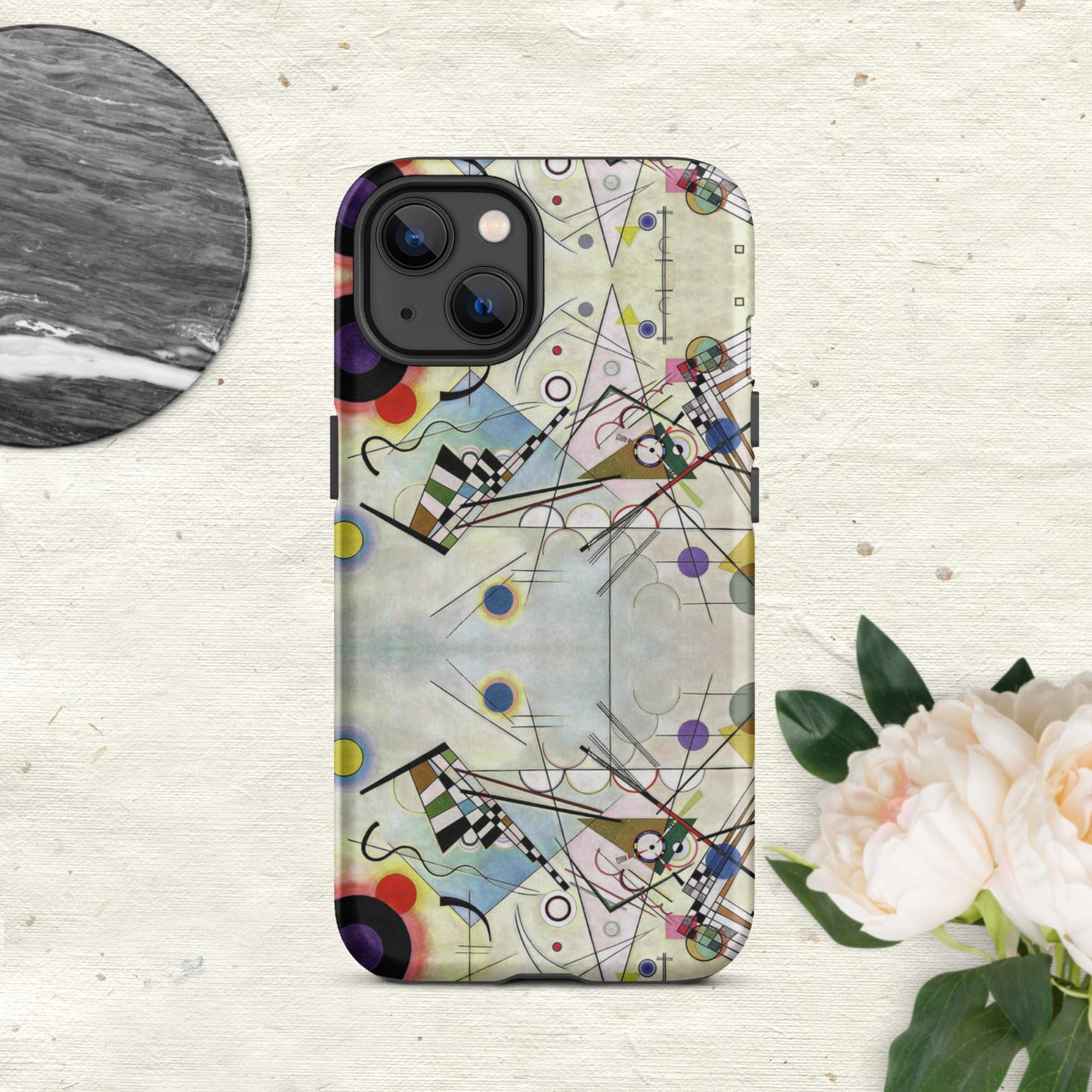 The Hologram Hook Up Matte / iPhone 13 Wassily's Reflection Tough Case for iPhone®