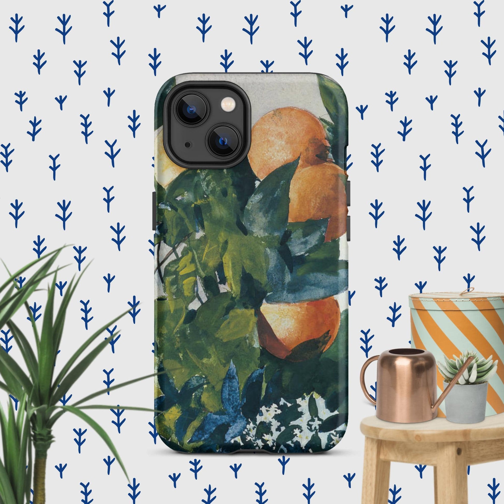 The Hologram Hook Up Matte / iPhone 13 Winslow's Oranges Tough Case for iPhone®