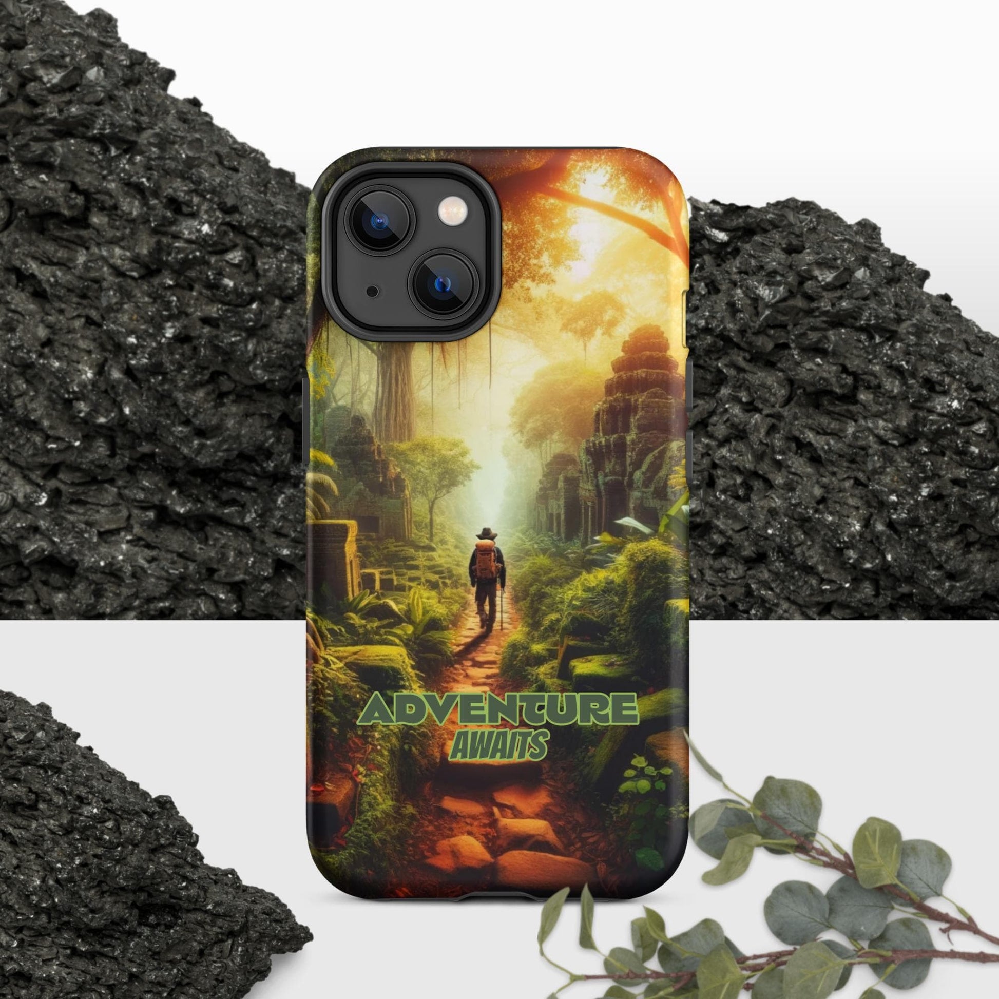 Trendyguard Matte / iPhone 14 Adventure Awaits Tough Case for iPhone®