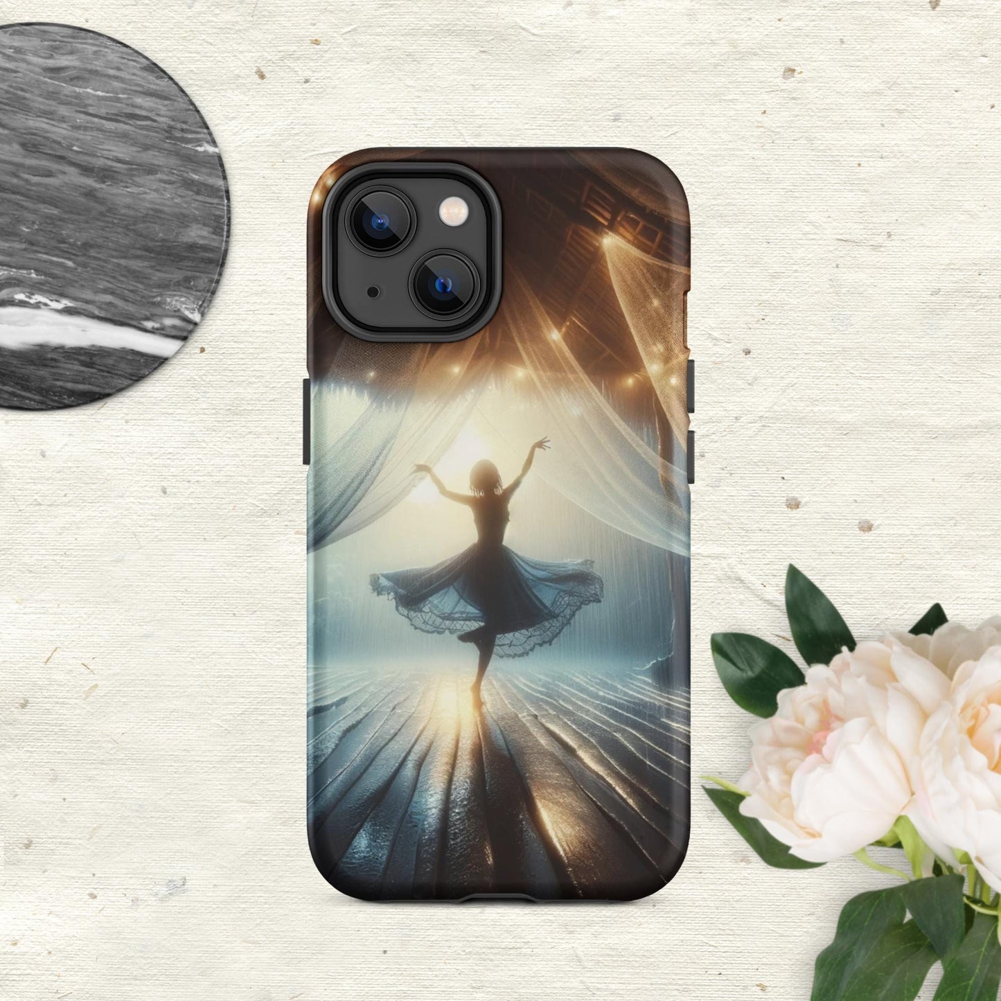 The Hologram Hook Up Matte / iPhone 14 Always Dancing Tough Case for iPhone®
