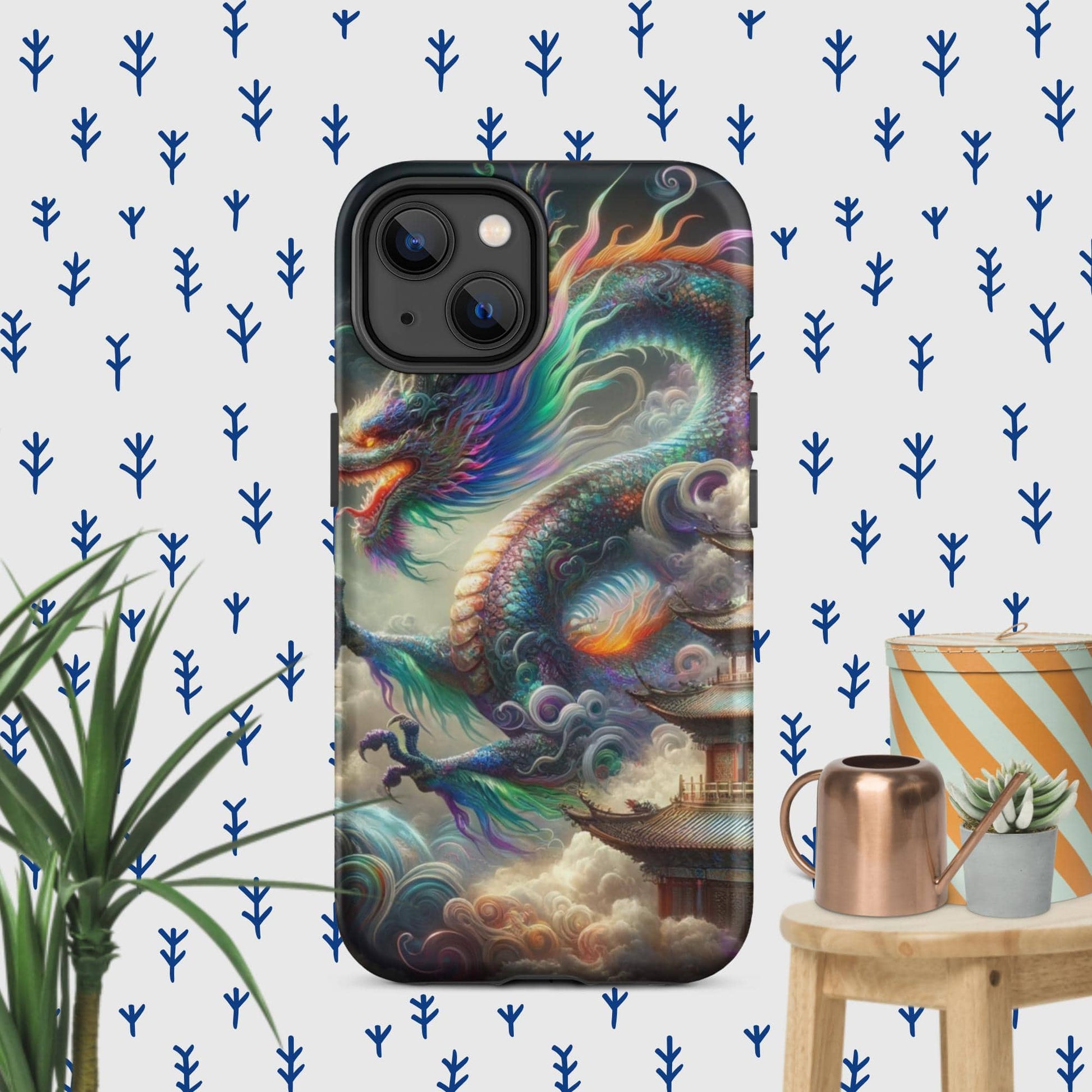 The Hologram Hook Up Matte / iPhone 14 Dragon Tough Case for iPhone®