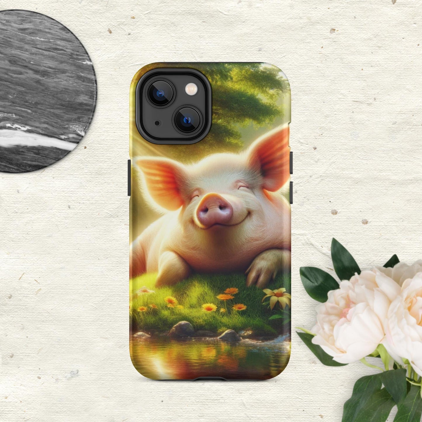 The Hologram Hook Up Matte / iPhone 14 Pig Tough Case for iPhone®