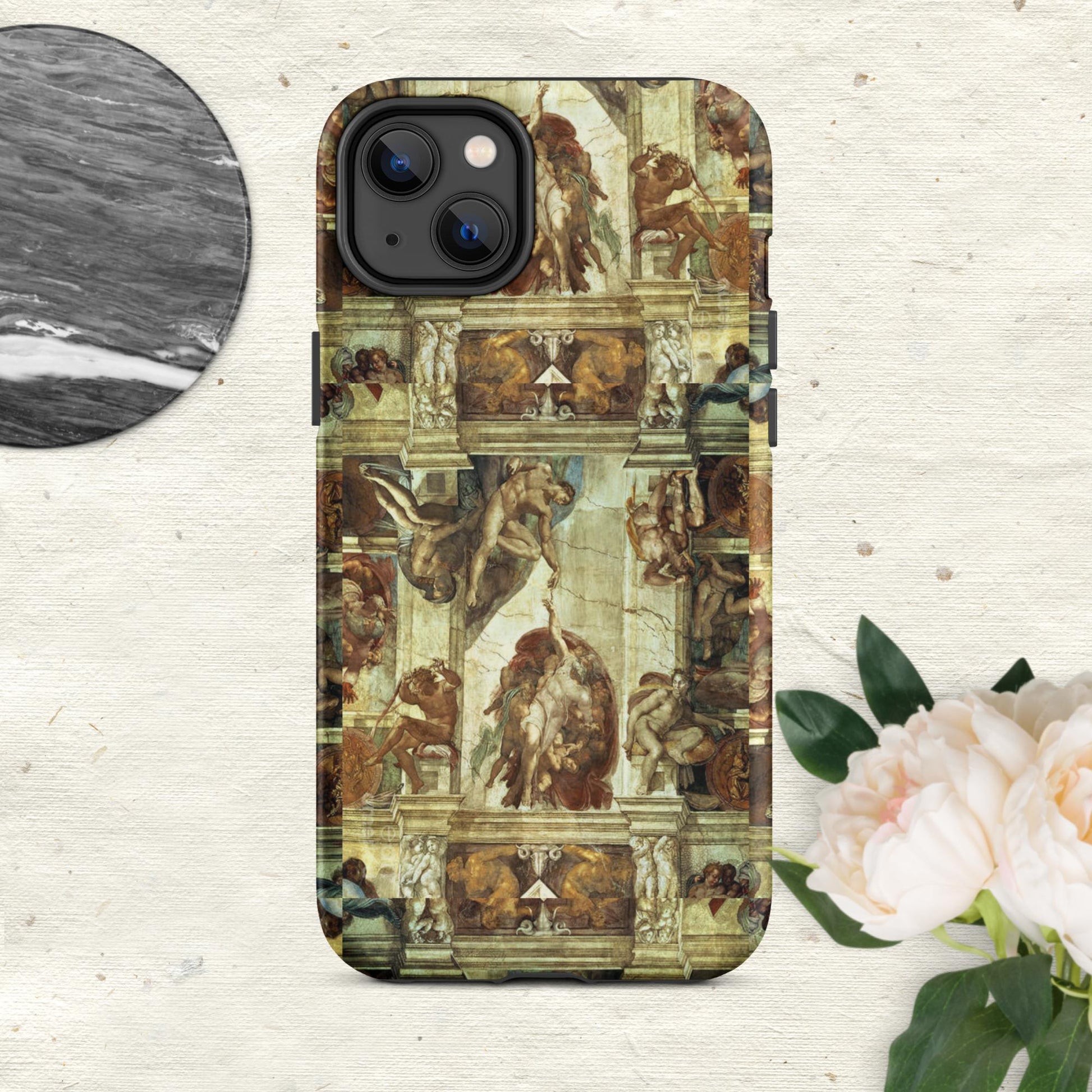 The Hologram Hook Up Matte / iPhone 14 Plus Creation Tough Case for iPhone®