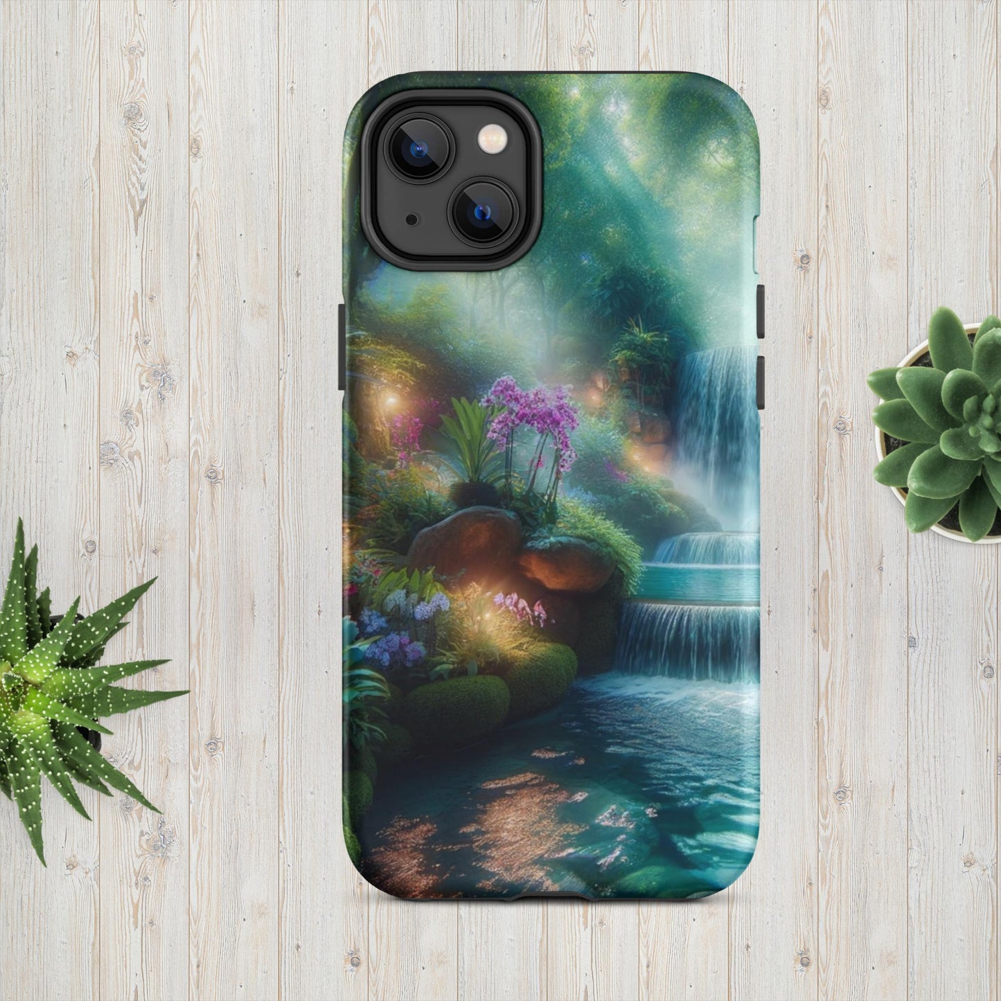 The Hologram Hook Up Matte / iPhone 14 Plus Hidden Secret Tough Case for iPhone®