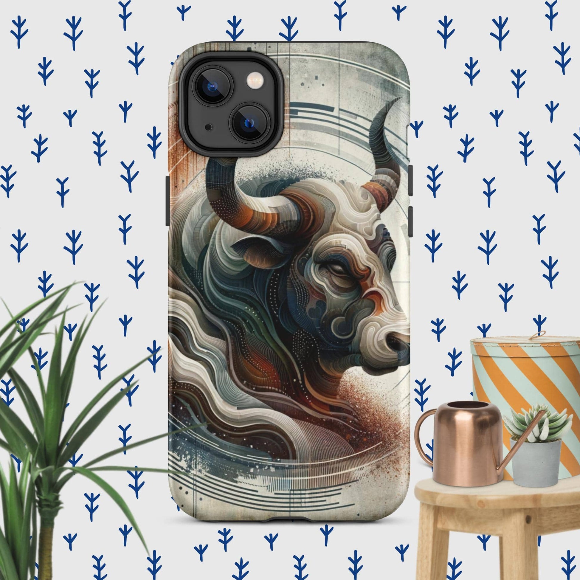 The Hologram Hook Up Matte / iPhone 14 Plus Taurus Tough Case for iPhone®