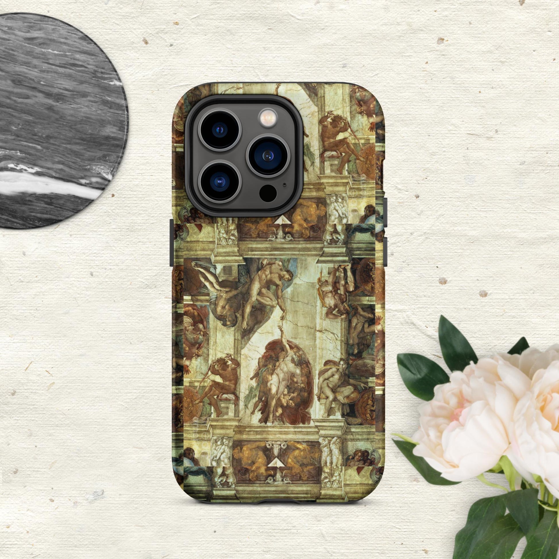 The Hologram Hook Up Matte / iPhone 14 Pro Creation Tough Case for iPhone®