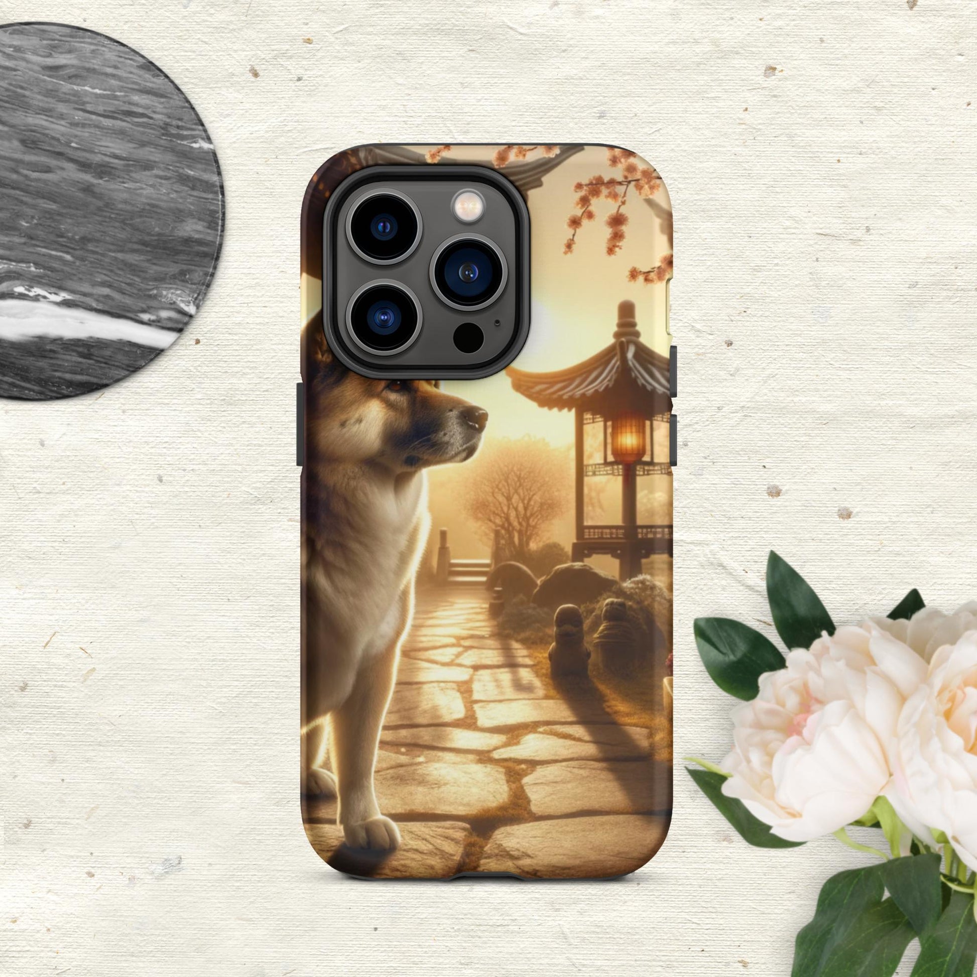 The Hologram Hook Up Matte / iPhone 14 Pro Dog Tough Case for iPhone®