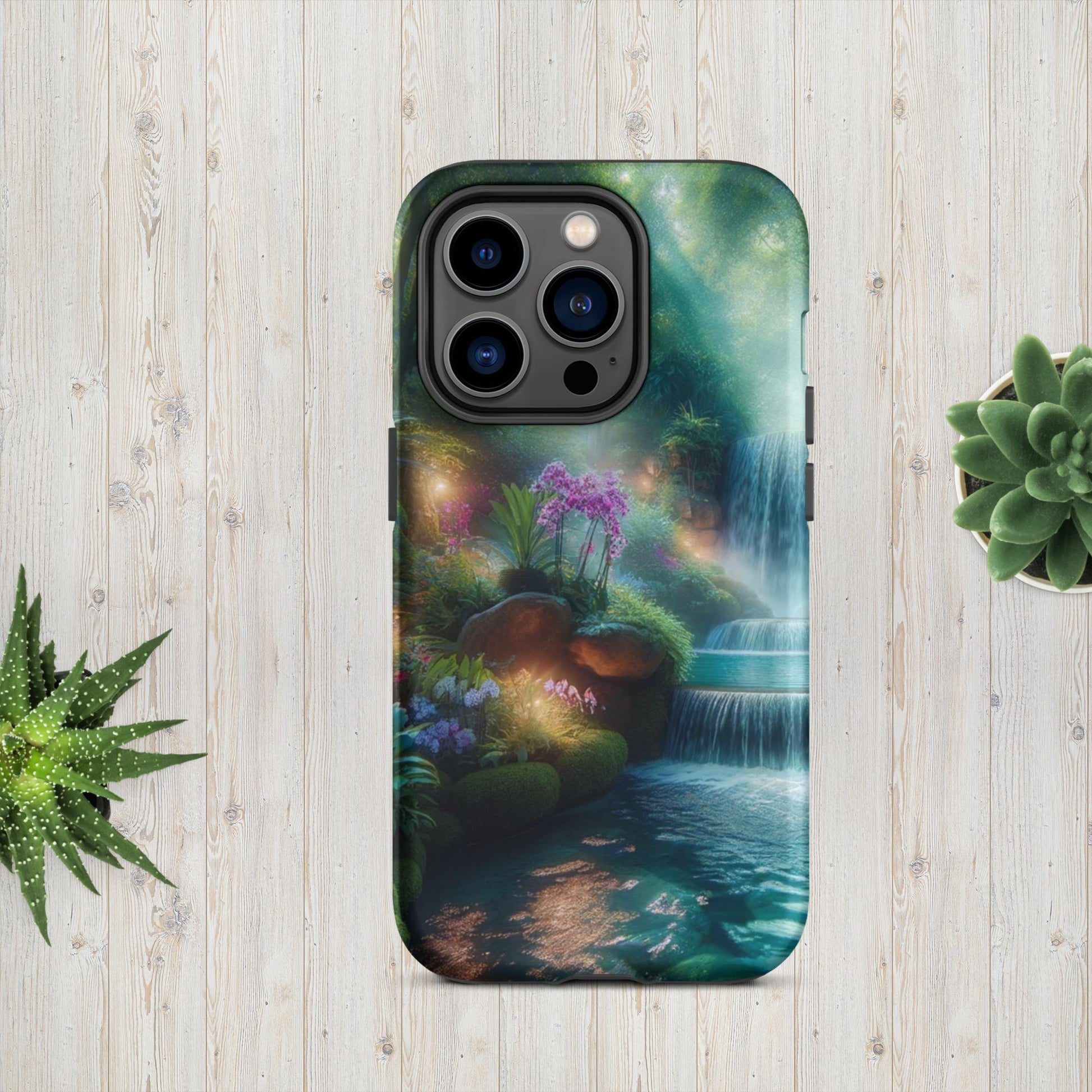 The Hologram Hook Up Matte / iPhone 14 Pro Hidden Secret Tough Case for iPhone®