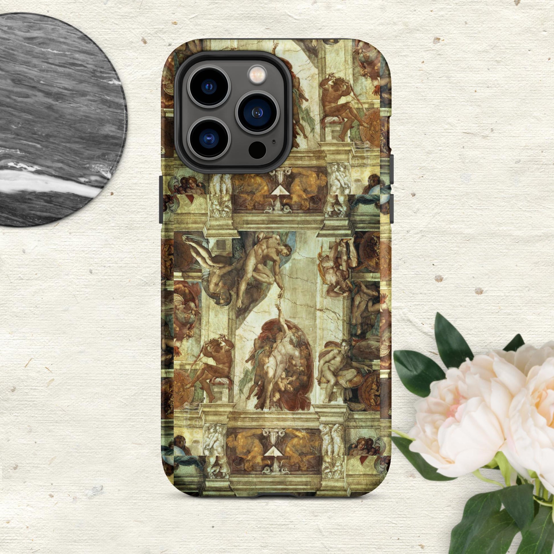 The Hologram Hook Up Matte / iPhone 14 Pro Max Creation Tough Case for iPhone®