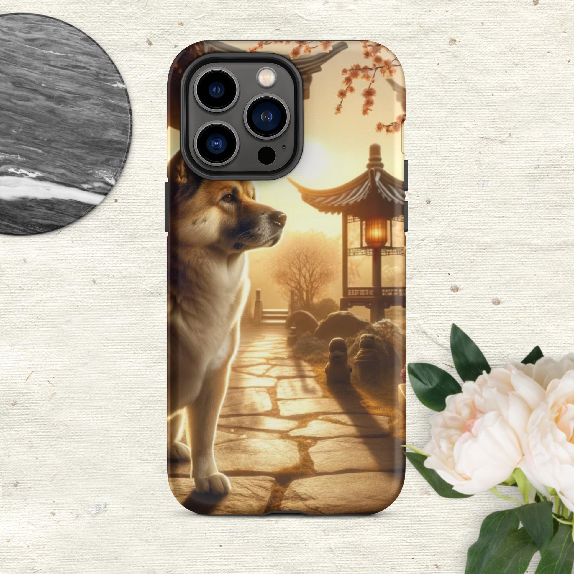 The Hologram Hook Up Matte / iPhone 14 Pro Max Dog Tough Case for iPhone®