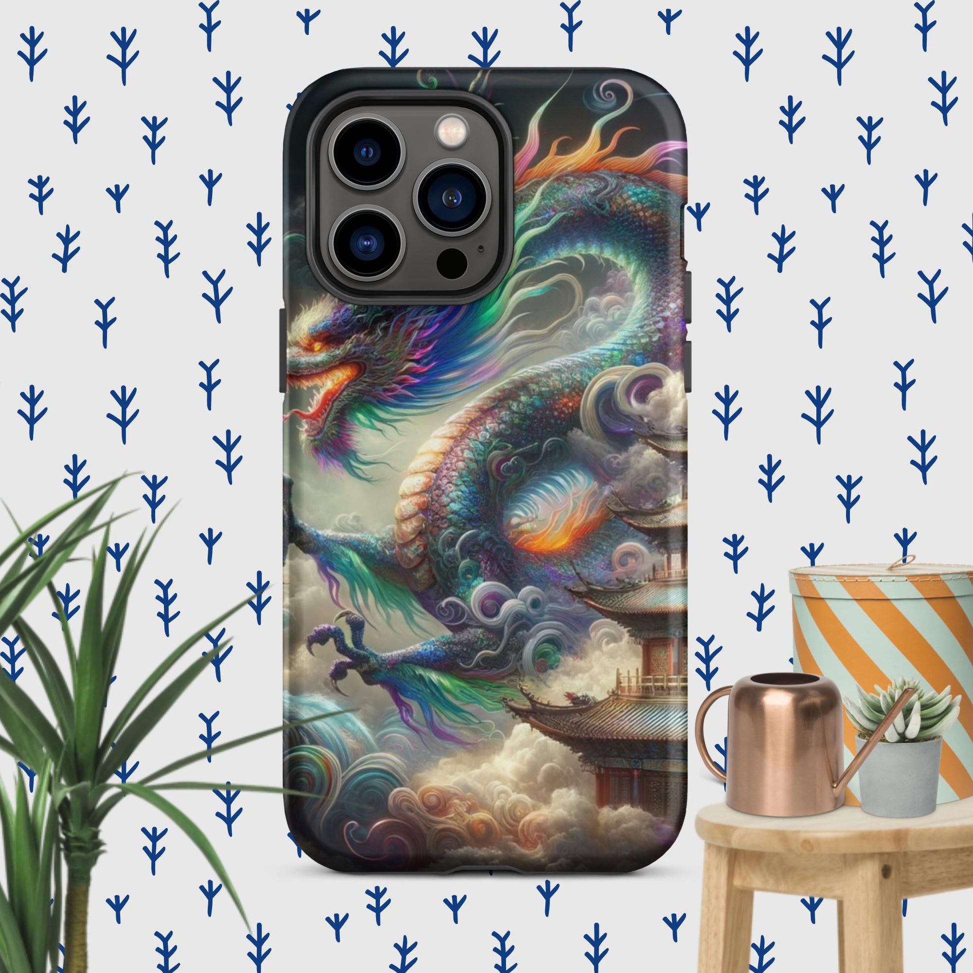 The Hologram Hook Up Matte / iPhone 14 Pro Max Dragon Tough Case for iPhone®