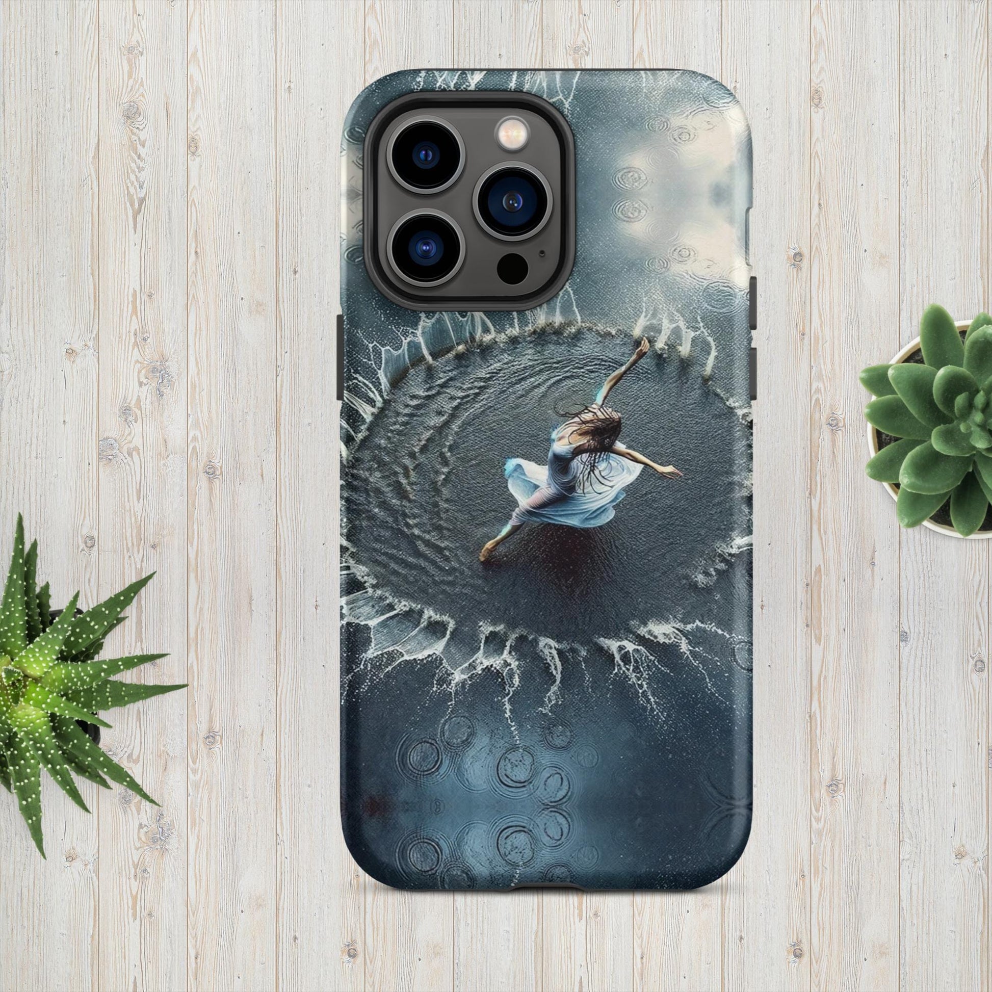 The Hologram Hook Up Matte / iPhone 14 Pro Max Puddle Dance Tough Case for iPhone®