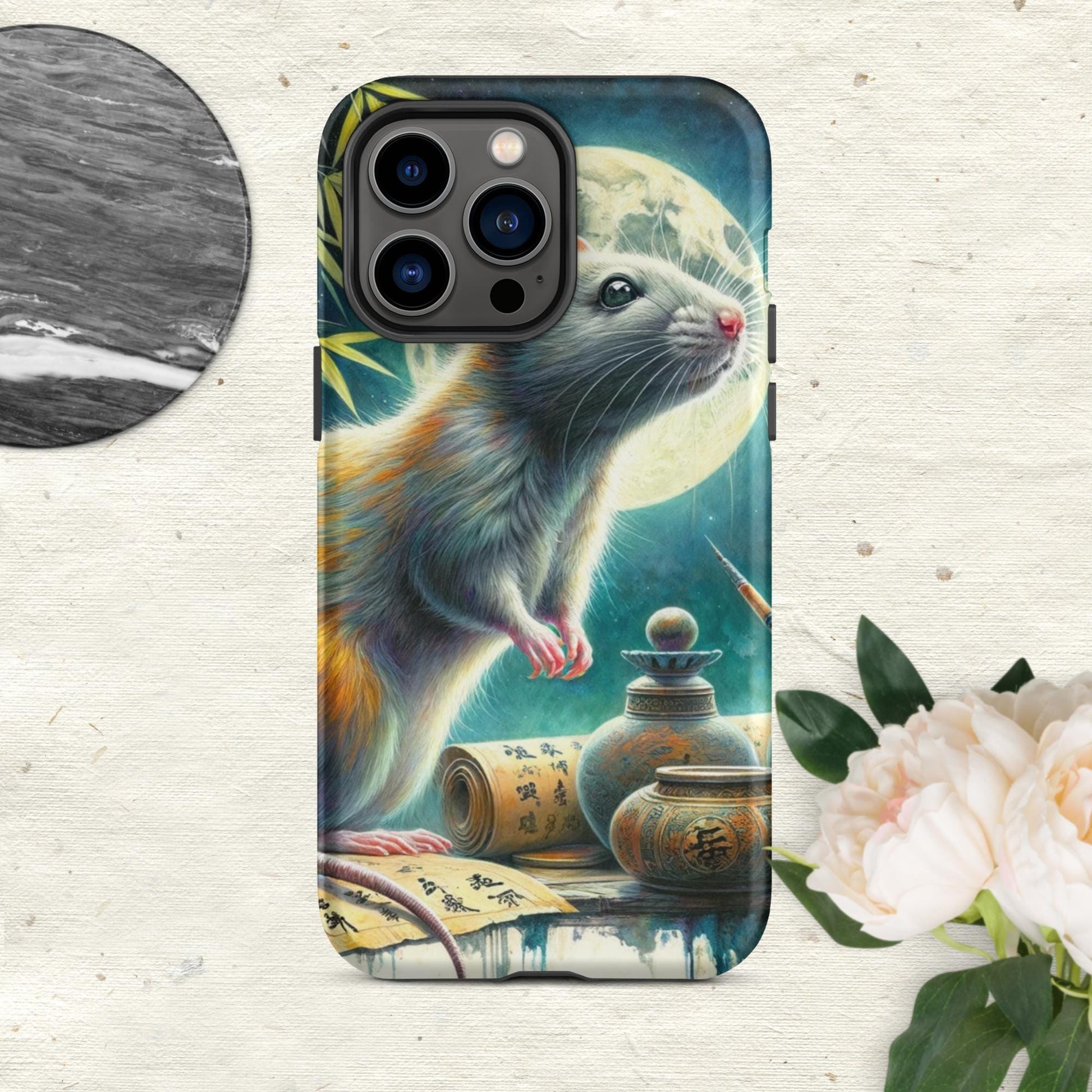 The Hologram Hook Up Matte / iPhone 14 Pro Max Rat Tough Case for iPhone®