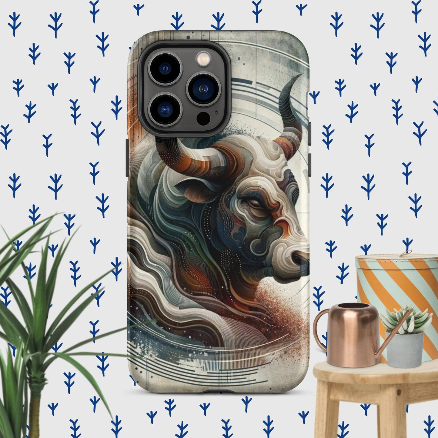 The Hologram Hook Up Matte / iPhone 14 Pro Max Taurus Tough Case for iPhone®