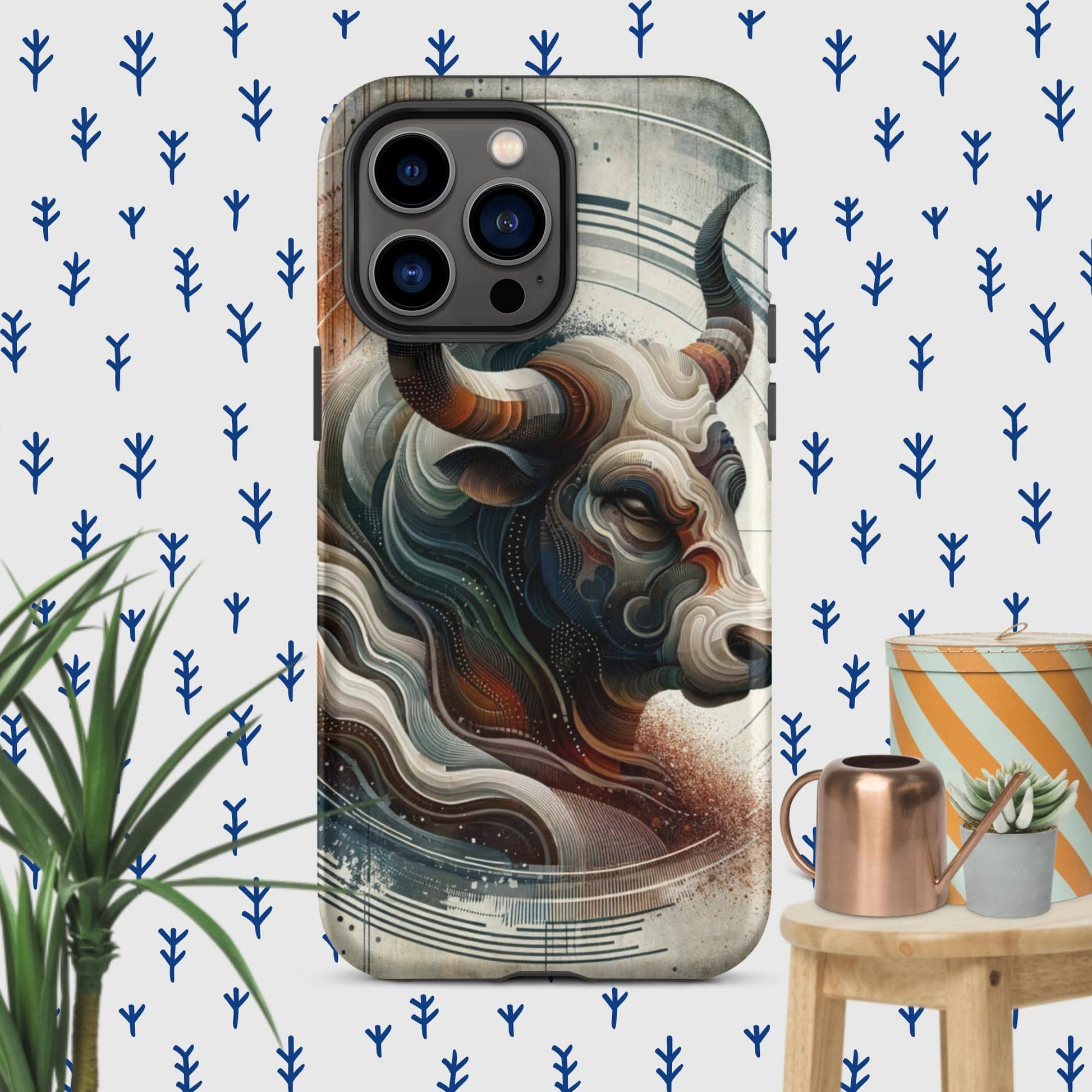 The Hologram Hook Up Matte / iPhone 14 Pro Max Taurus Tough Case for iPhone®