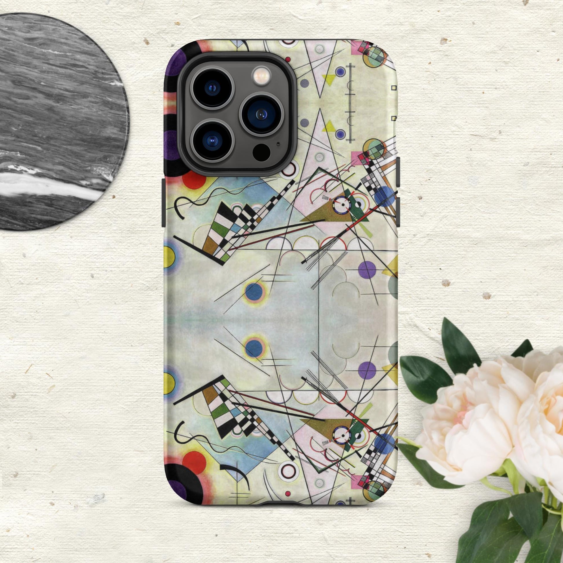 The Hologram Hook Up Matte / iPhone 14 Pro Max Wassily's Reflection Tough Case for iPhone®