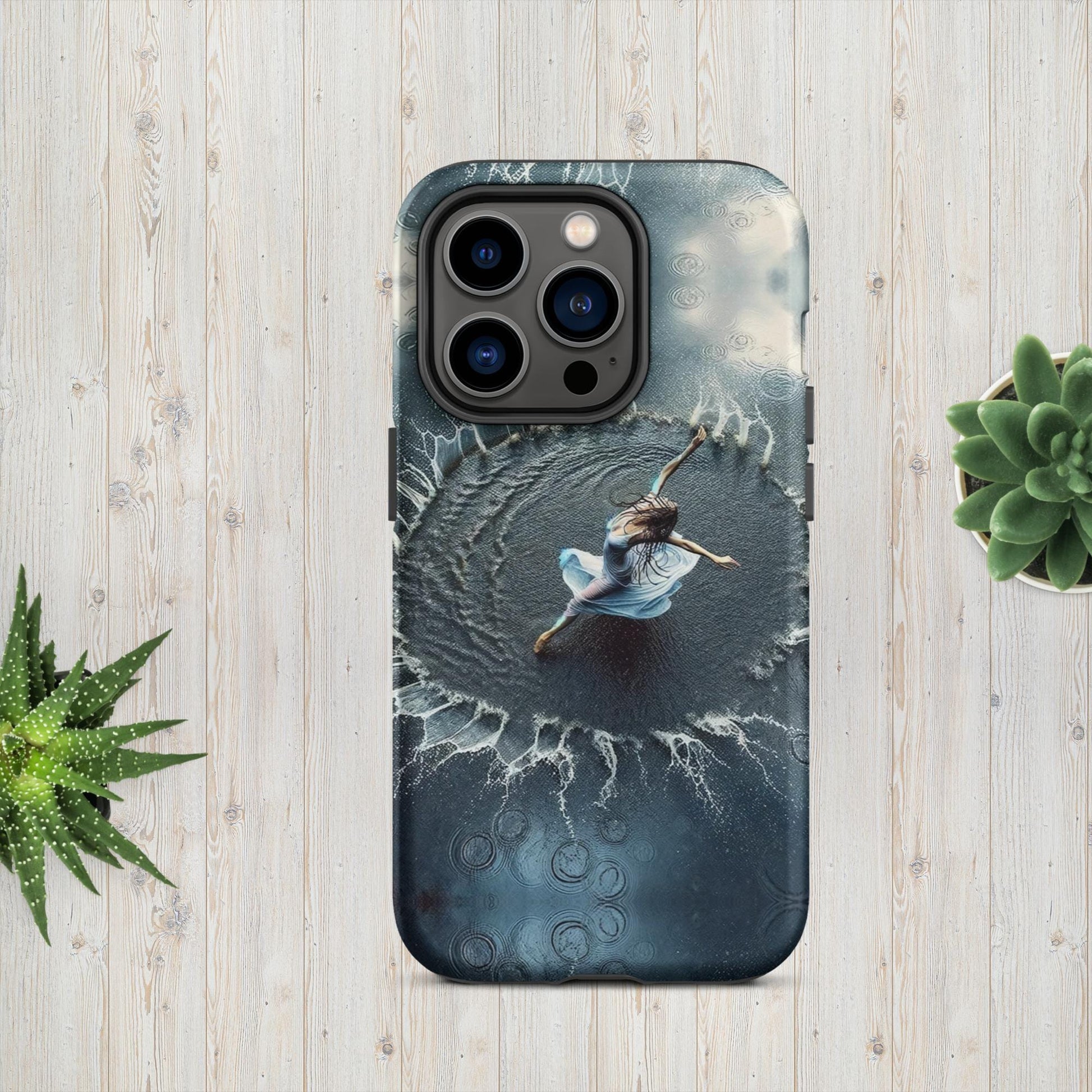 The Hologram Hook Up Matte / iPhone 14 Pro Puddle Dance Tough Case for iPhone®