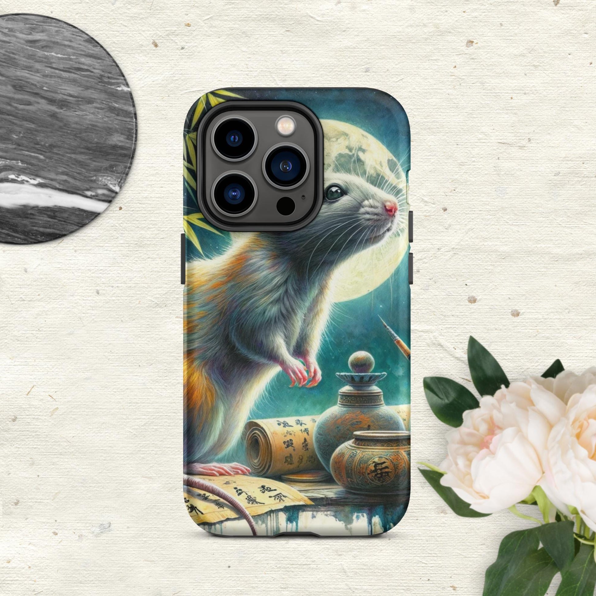 The Hologram Hook Up Matte / iPhone 14 Pro Rat Tough Case for iPhone®