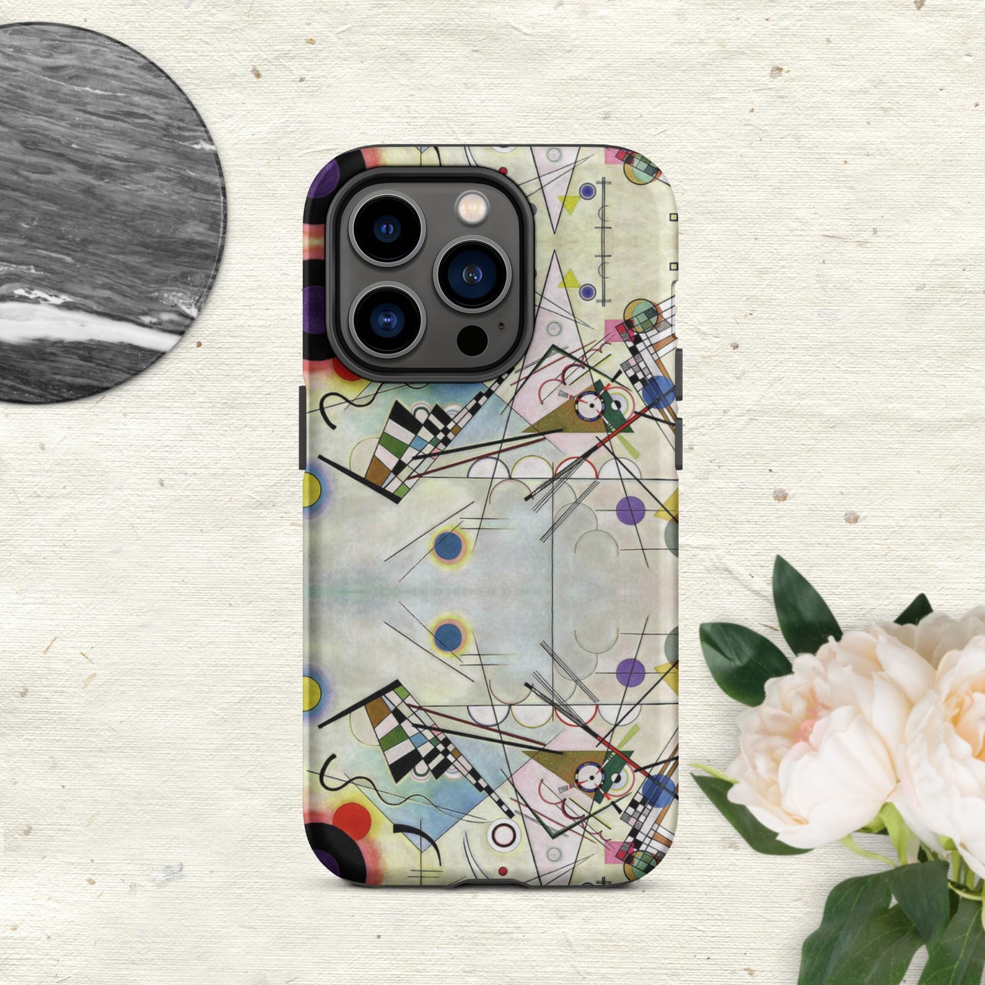 The Hologram Hook Up Matte / iPhone 14 Pro Wassily's Reflection Tough Case for iPhone®