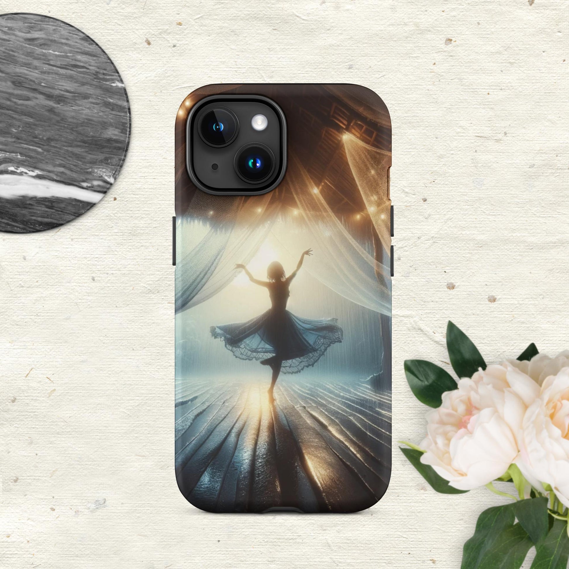 The Hologram Hook Up Matte / iPhone 15 Always Dancing Tough Case for iPhone®