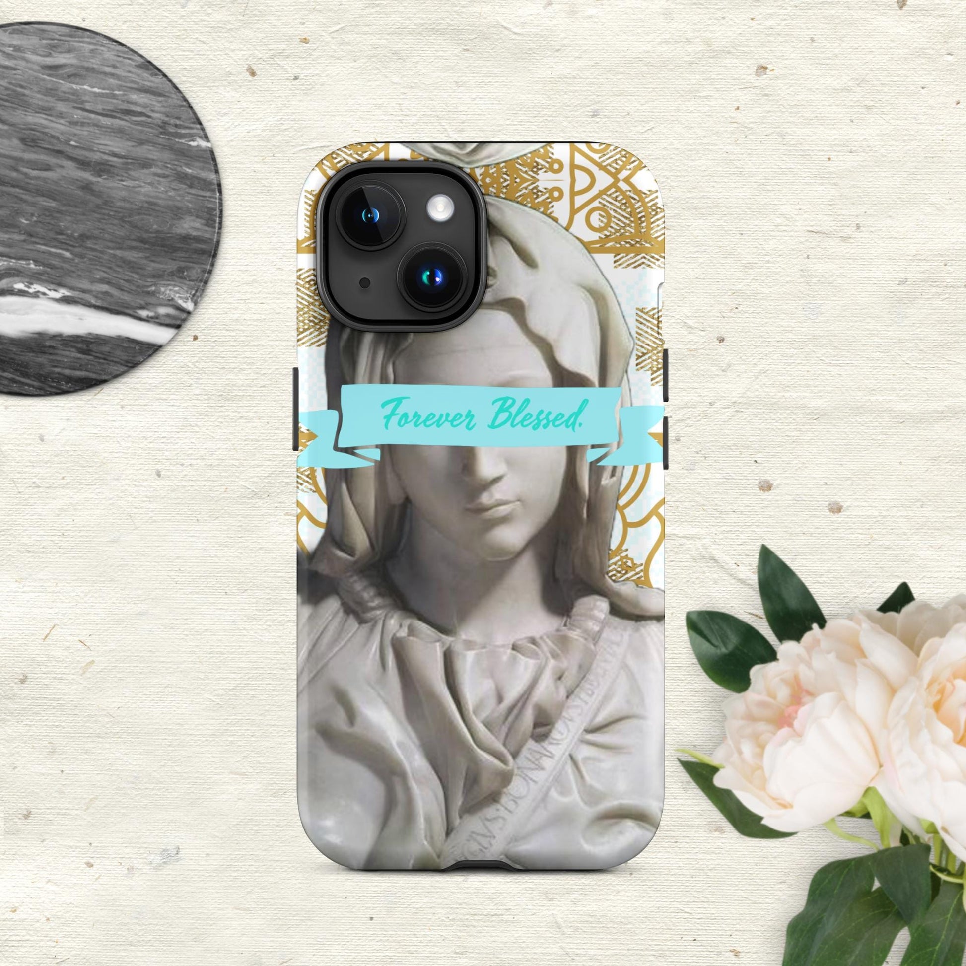 The Hologram Hook Up Matte / iPhone 15 Forever Blessed Tough Case for iPhone®