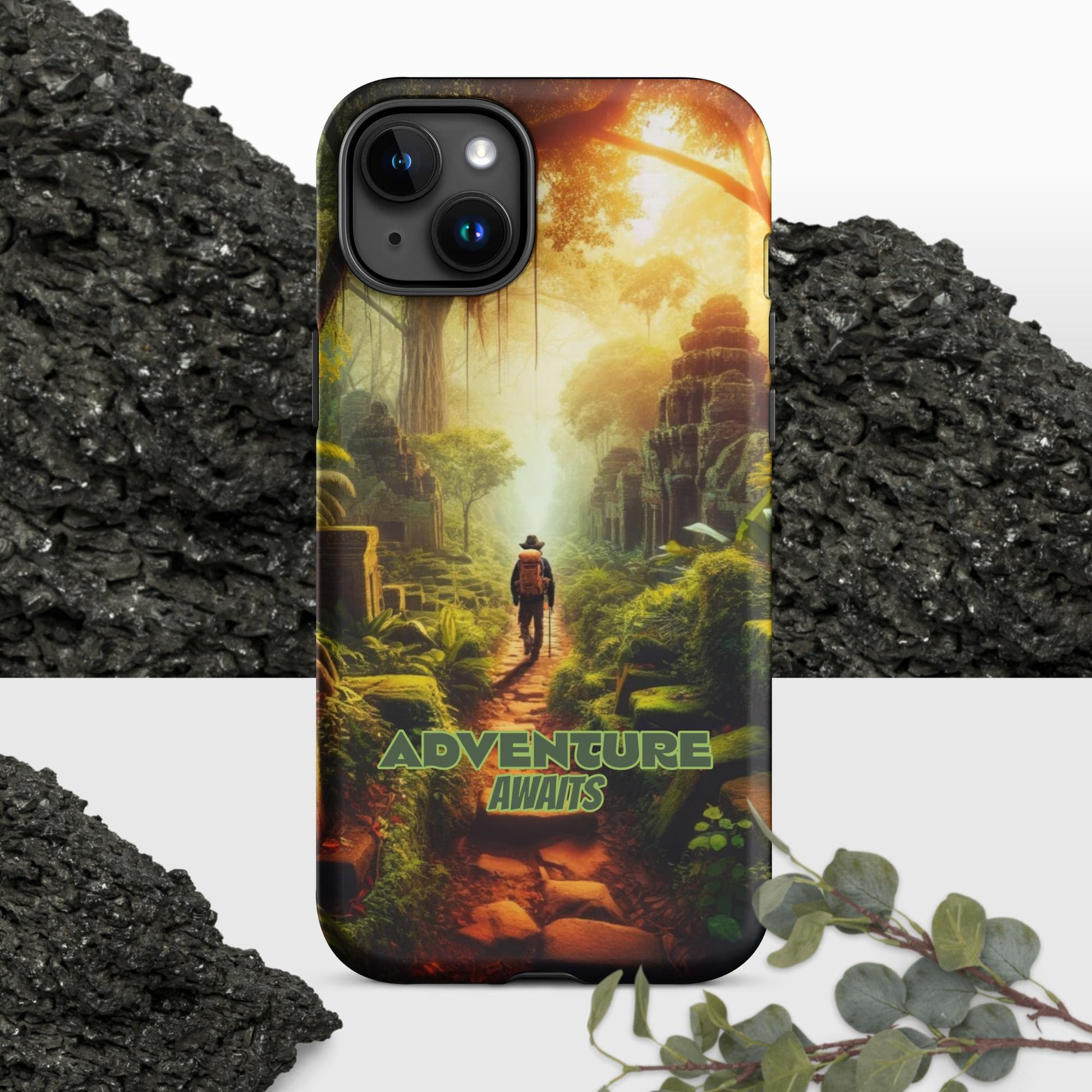 Trendyguard Matte / iPhone 15 Plus Adventure Awaits Tough Case for iPhone®