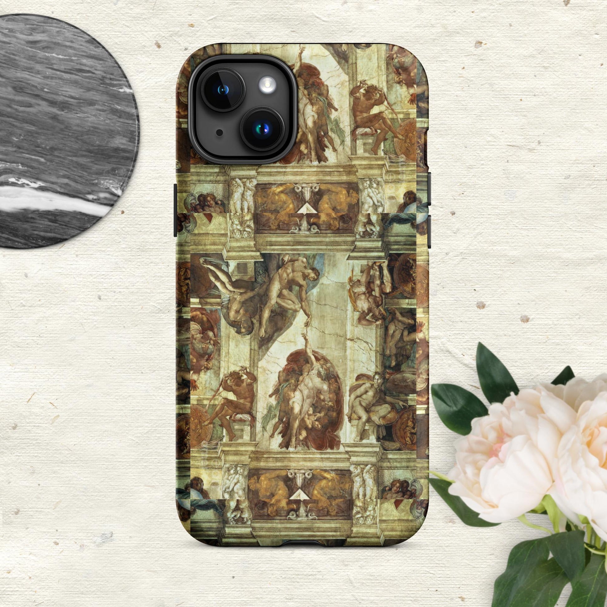 The Hologram Hook Up Matte / iPhone 15 Plus Creation Tough Case for iPhone®
