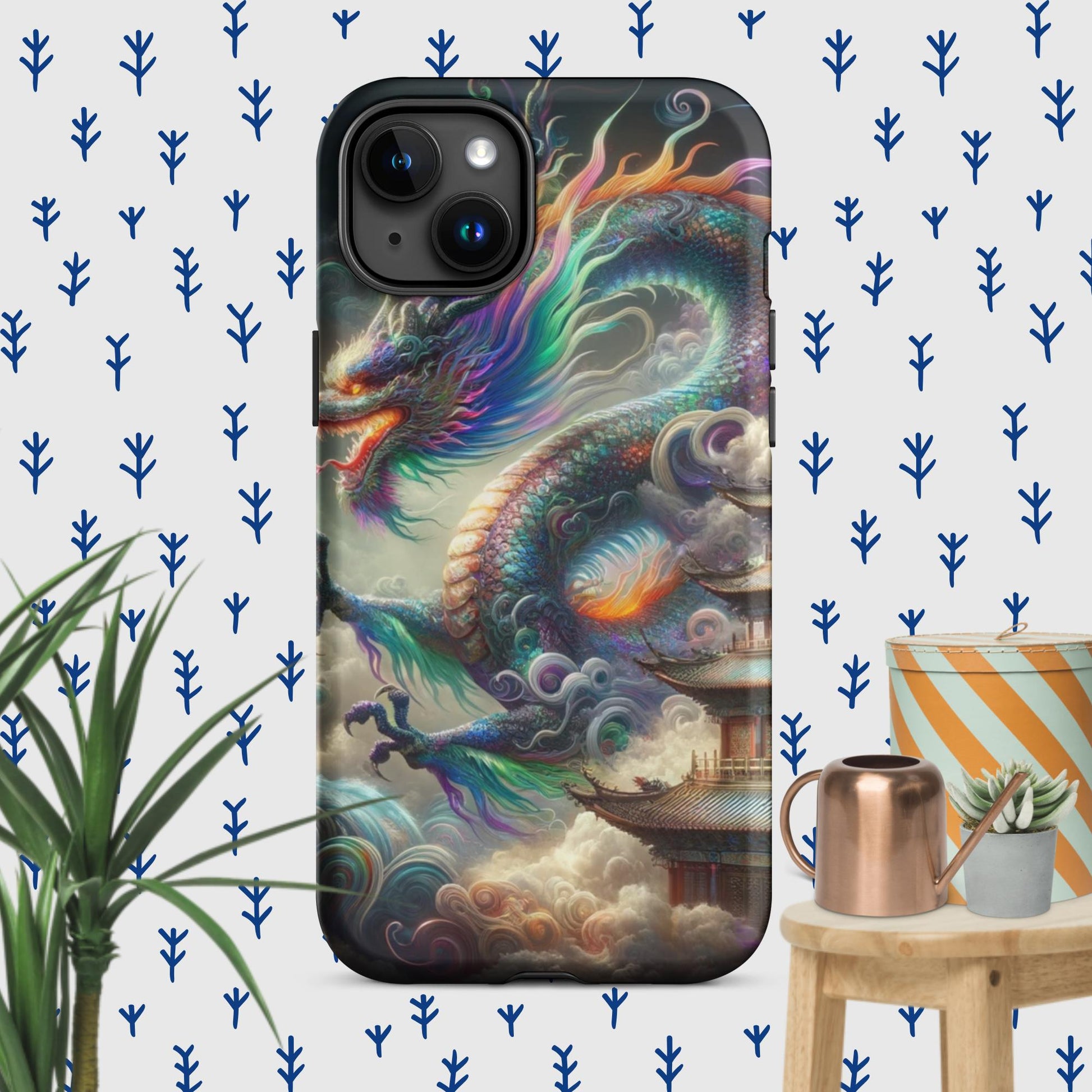 The Hologram Hook Up Matte / iPhone 15 Plus Dragon Tough Case for iPhone®