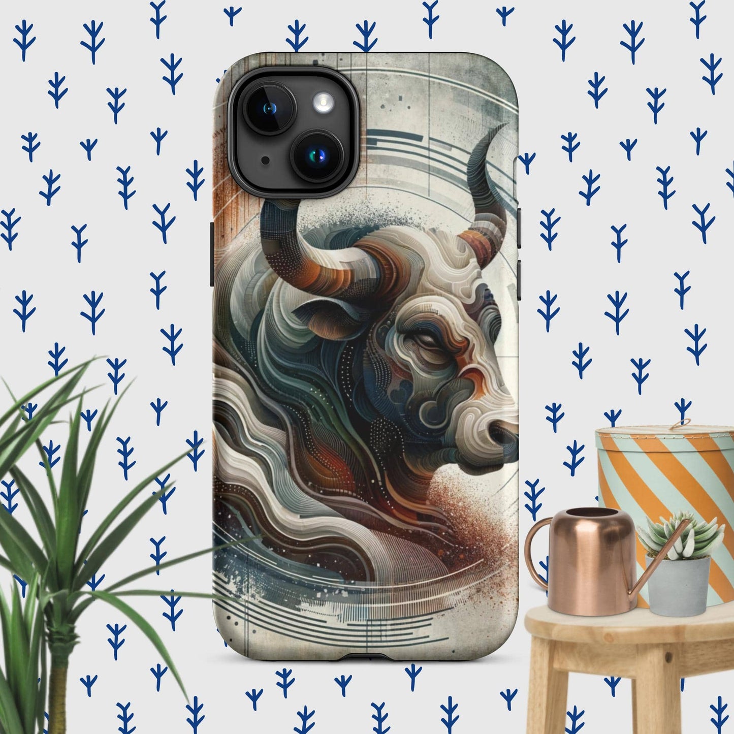 The Hologram Hook Up Matte / iPhone 15 Plus Taurus Tough Case for iPhone®