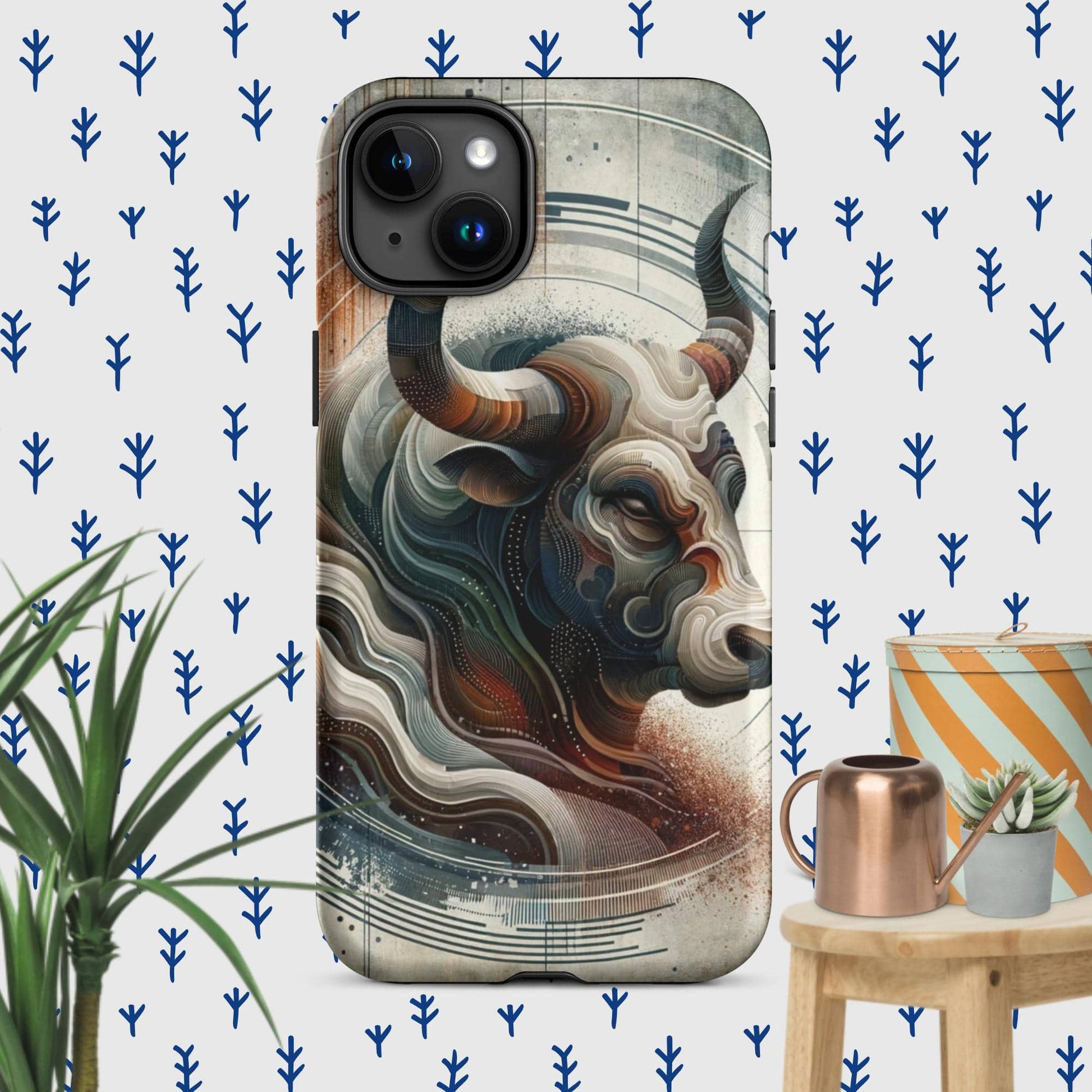 The Hologram Hook Up Matte / iPhone 15 Plus Taurus Tough Case for iPhone®