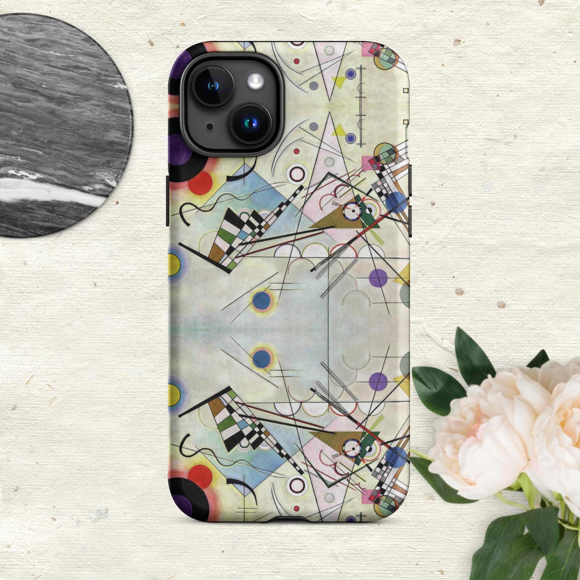 The Hologram Hook Up Matte / iPhone 15 Plus Wassily's Reflection Tough Case for iPhone®