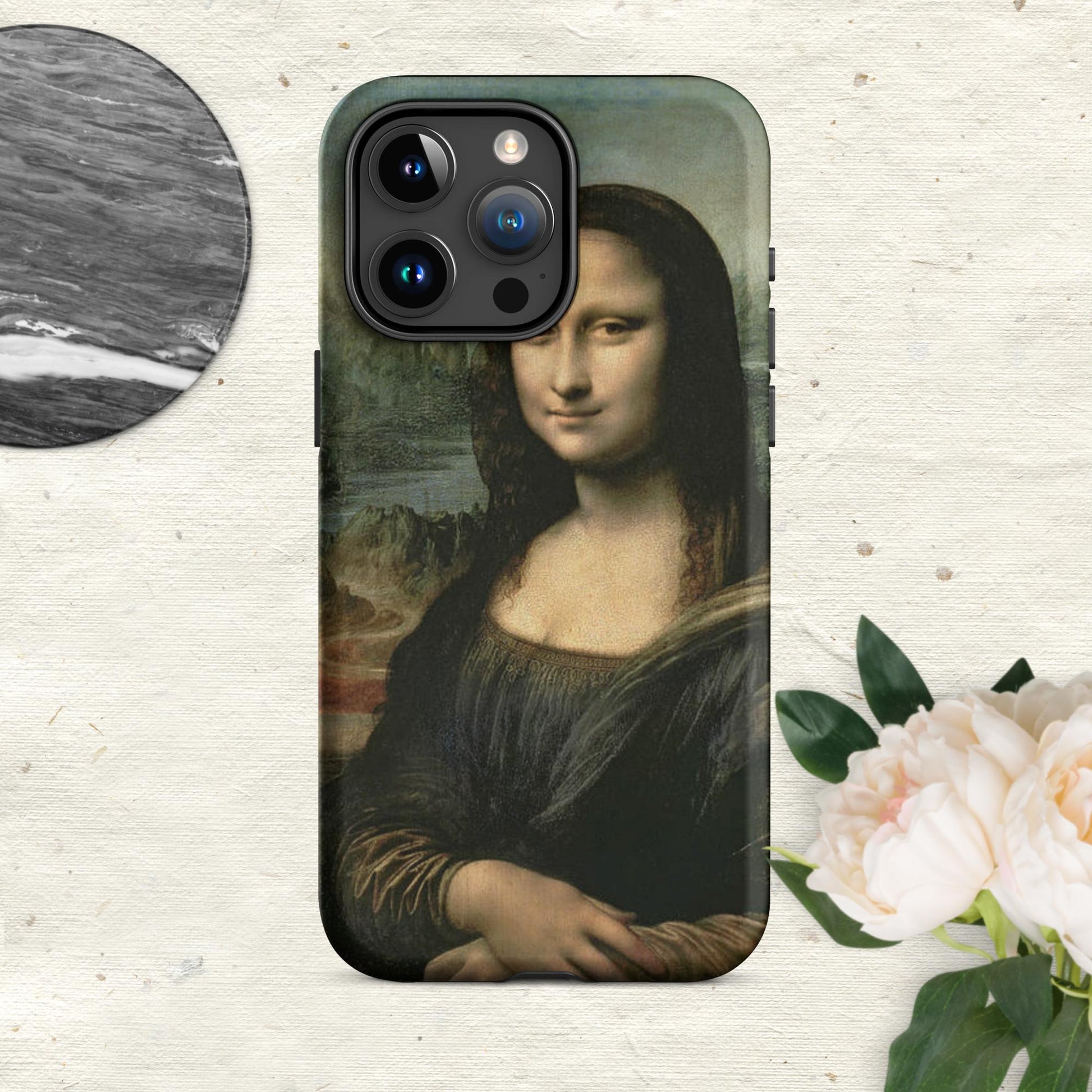 The Hologram Hook Up Matte / iPhone 15 Pro Max Girl Named Mona Tough Case for iPhone®