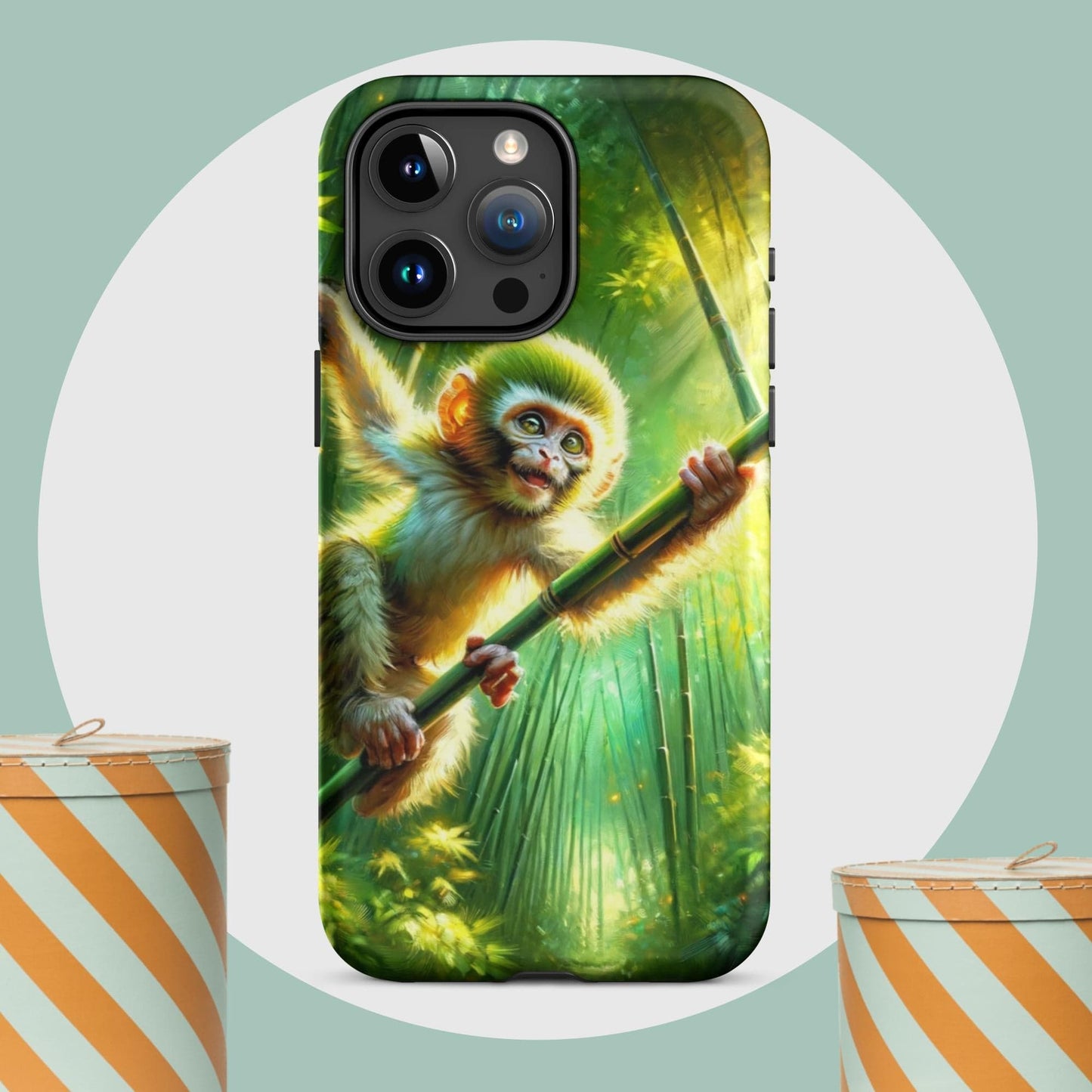 The Hologram Hook Up Matte / iPhone 15 Pro Max Monkey Tough Case for iPhone®