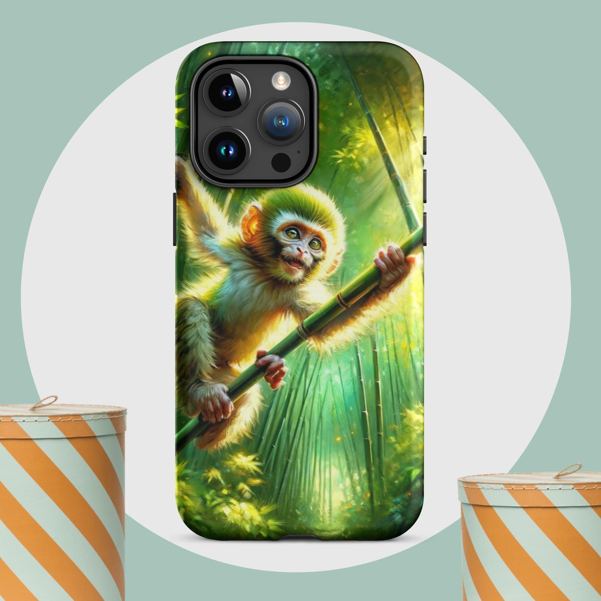 The Hologram Hook Up Matte / iPhone 15 Pro Max Monkey Tough Case for iPhone®