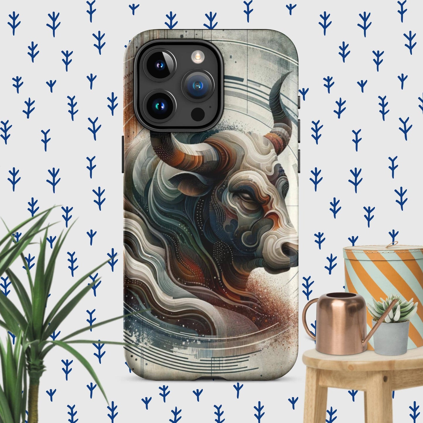 The Hologram Hook Up Matte / iPhone 15 Pro Max Taurus Tough Case for iPhone®