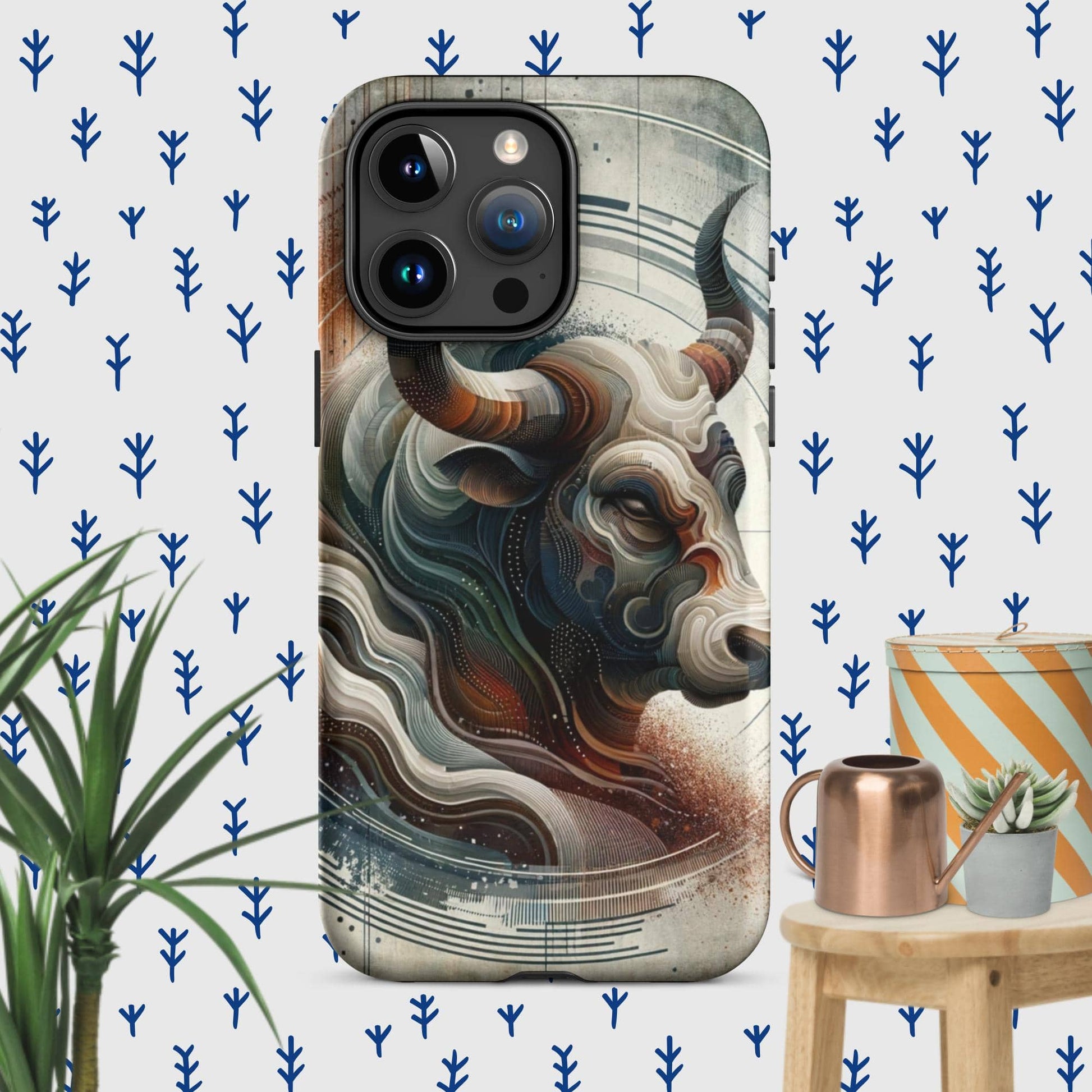 The Hologram Hook Up Matte / iPhone 15 Pro Max Taurus Tough Case for iPhone®