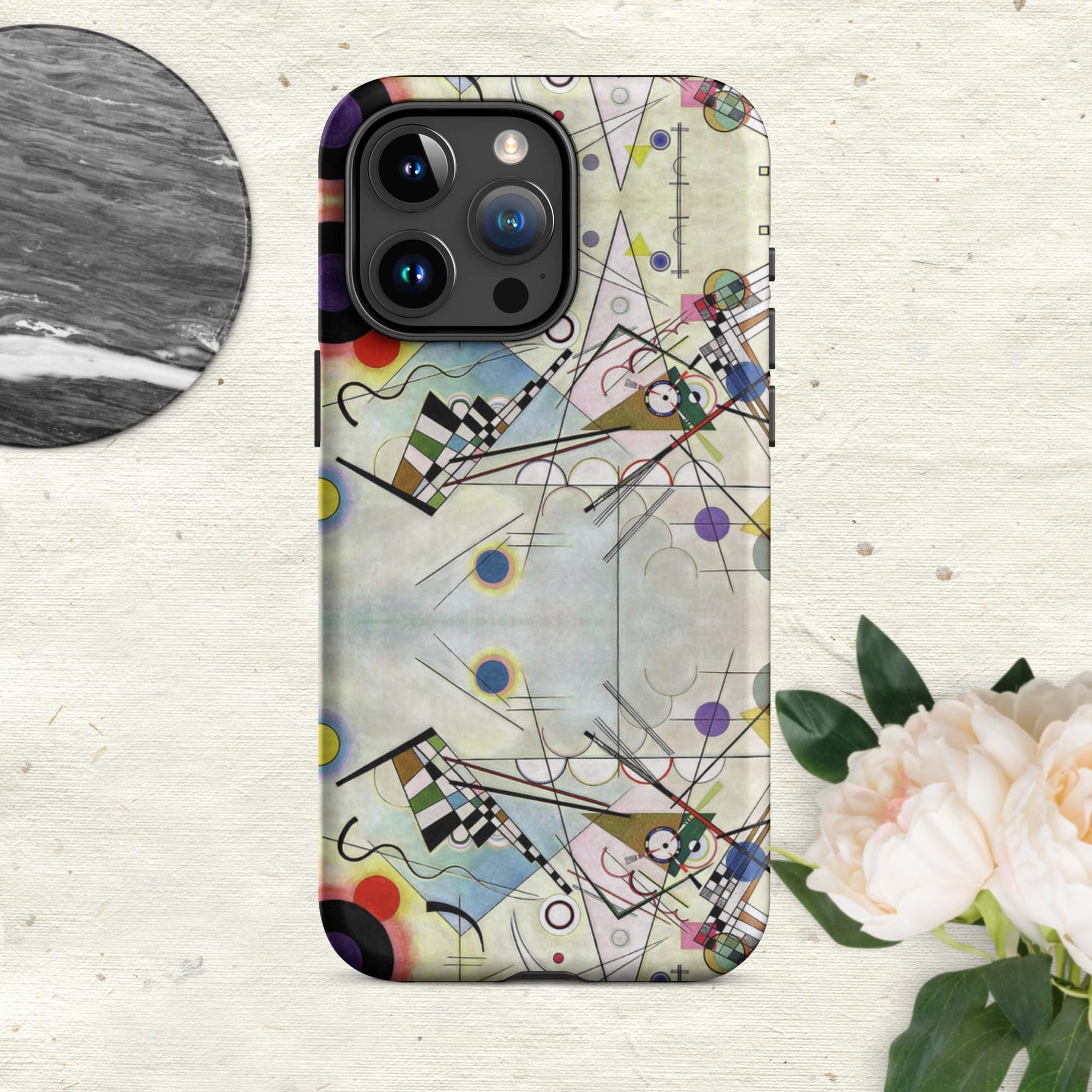 The Hologram Hook Up Matte / iPhone 15 Pro Max Wassily's Reflection Tough Case for iPhone®