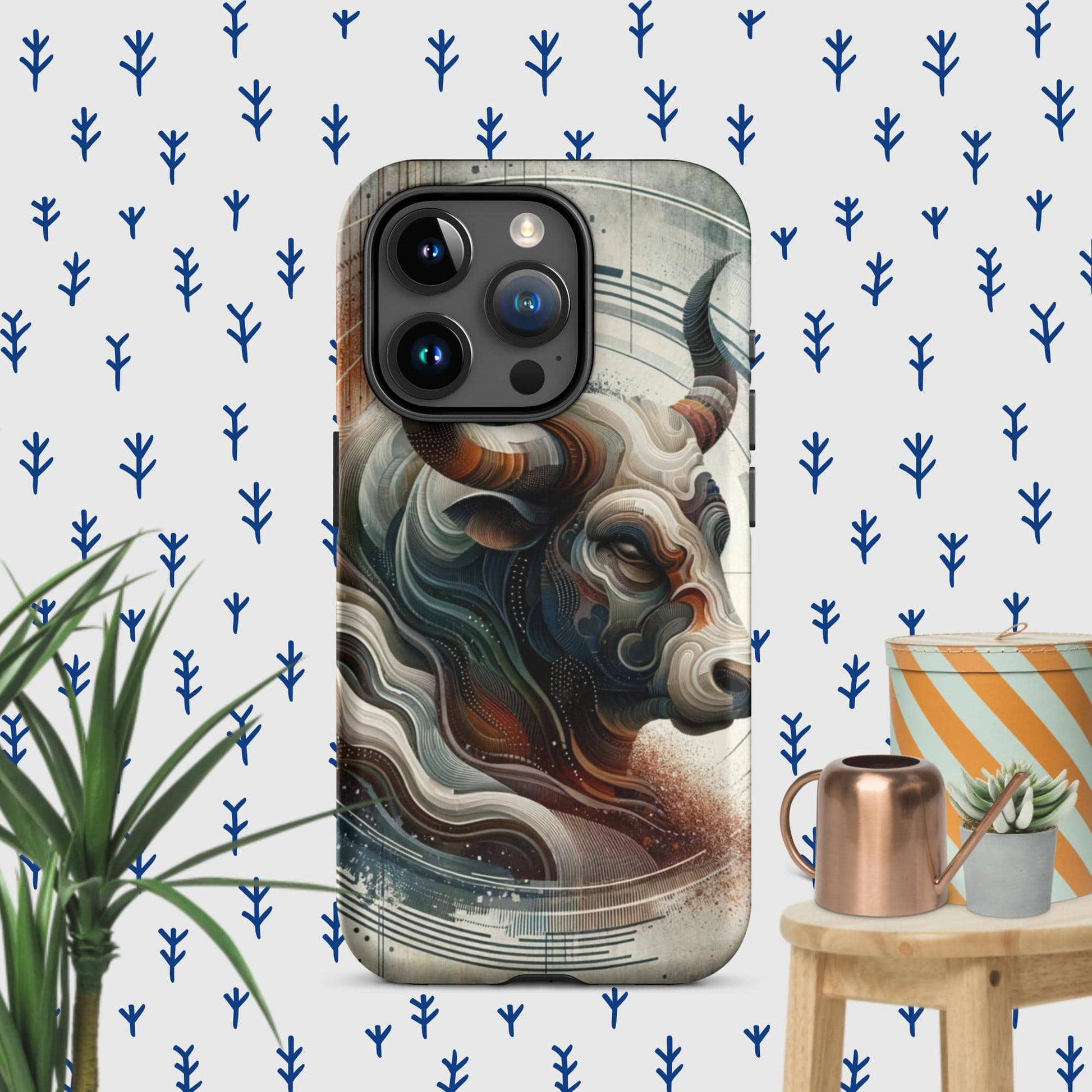 The Hologram Hook Up Matte / iPhone 15 Pro Taurus Tough Case for iPhone®