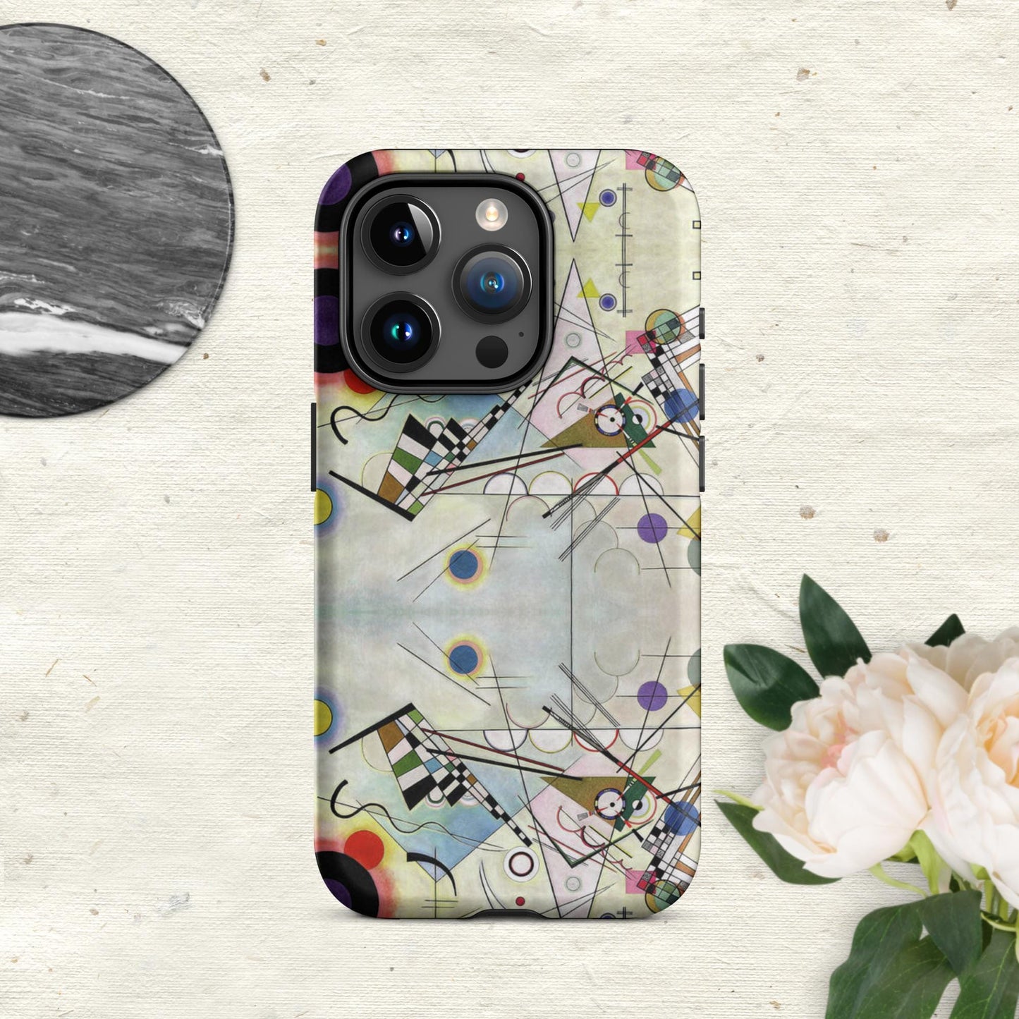 The Hologram Hook Up Matte / iPhone 15 Pro Wassily's Reflection Tough Case for iPhone®