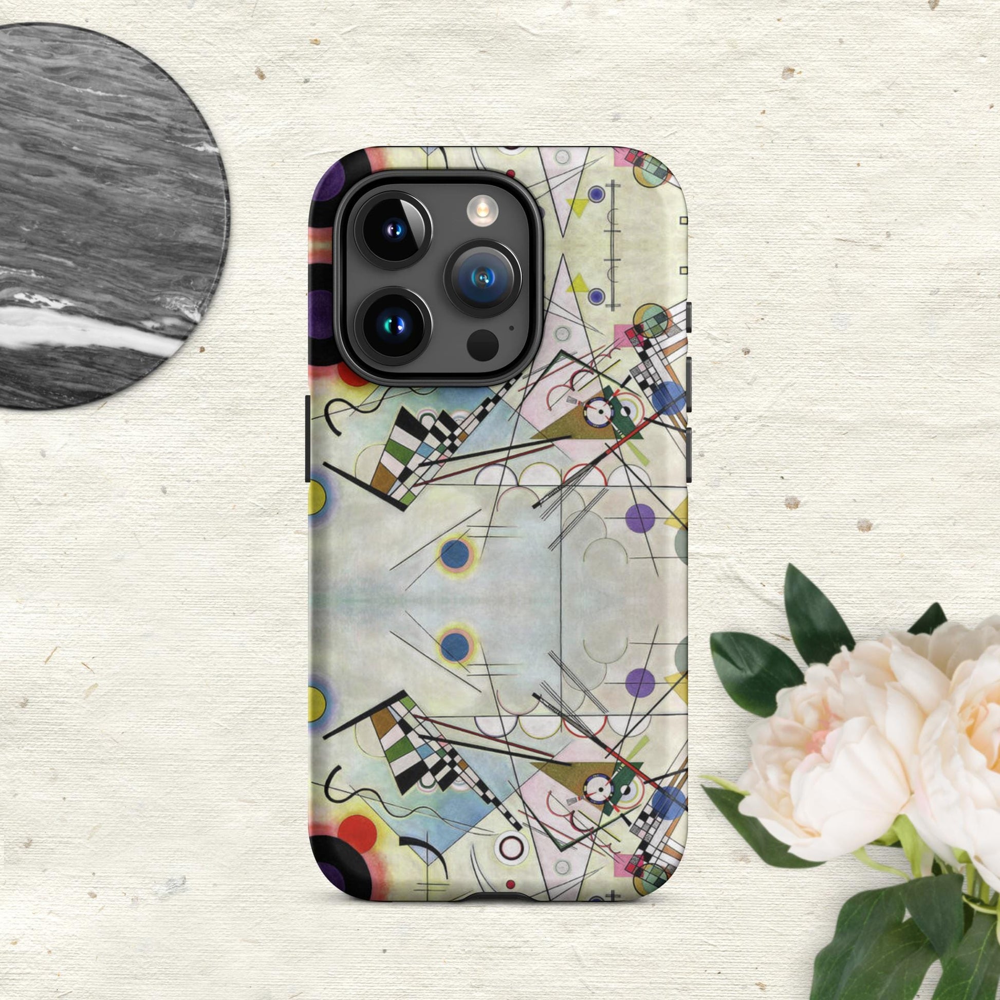 The Hologram Hook Up Matte / iPhone 15 Pro Wassily's Reflection Tough Case for iPhone®