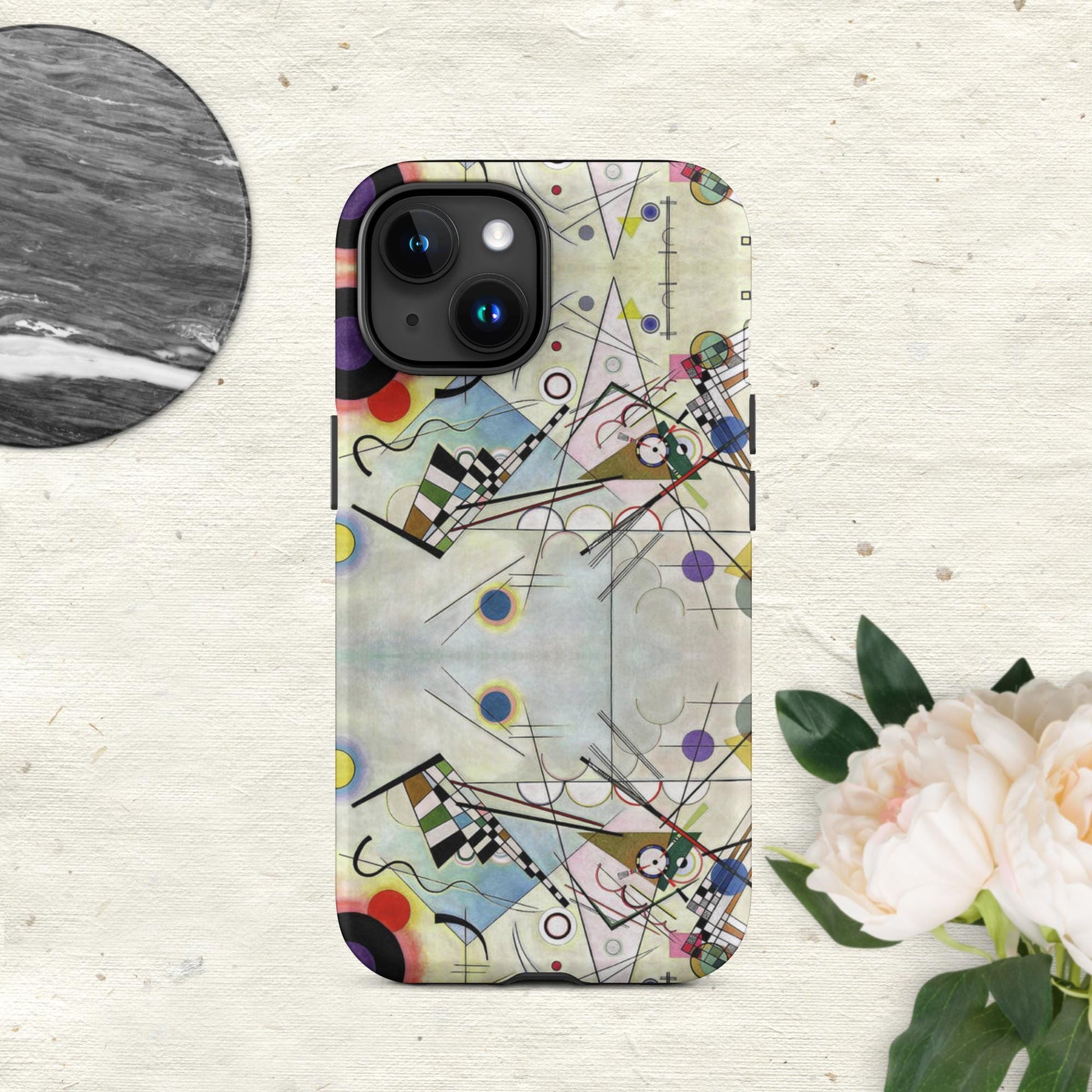 The Hologram Hook Up Matte / iPhone 15 Wassily's Reflection Tough Case for iPhone®