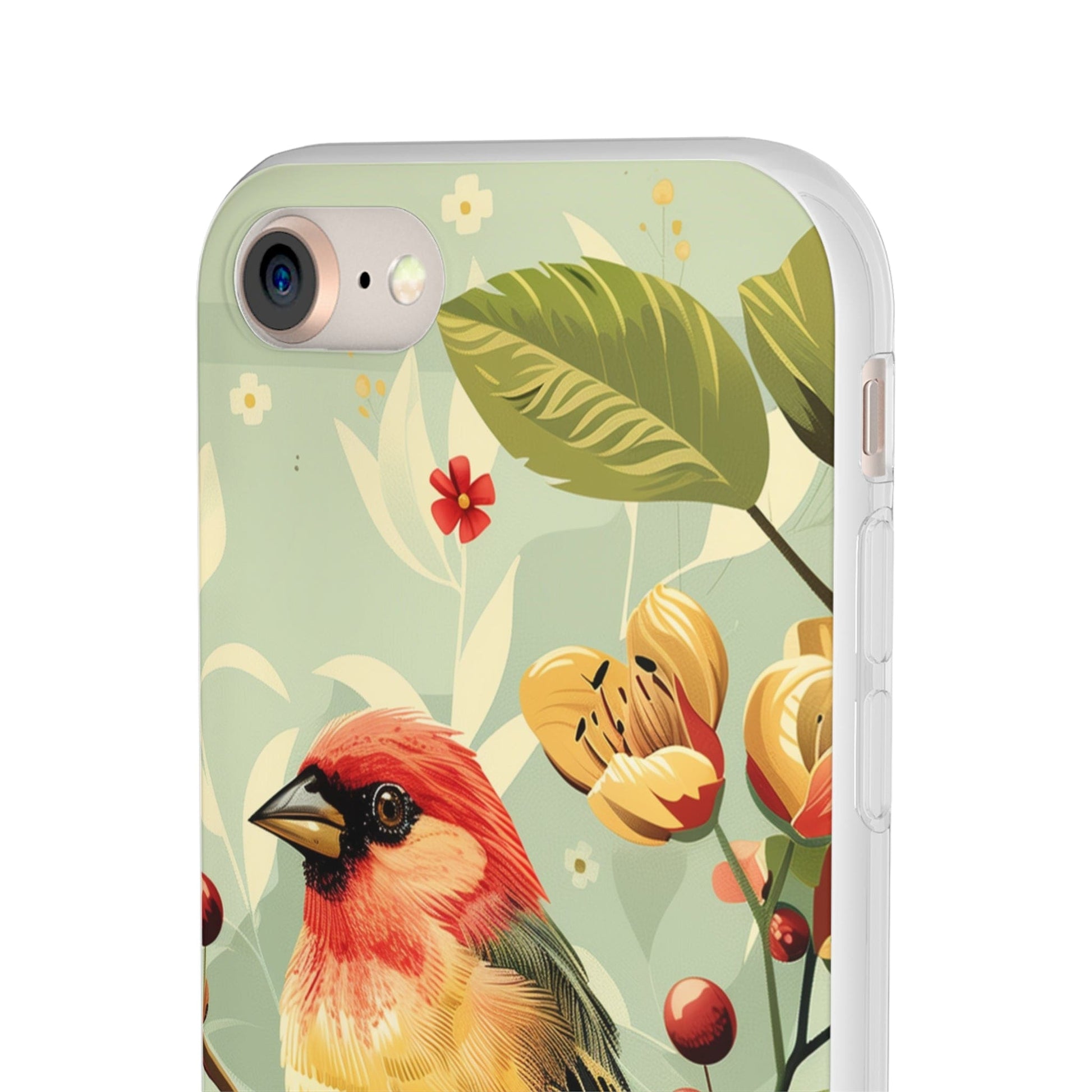 Printify Phone Case Summer Spring Bird Flexi Cases
