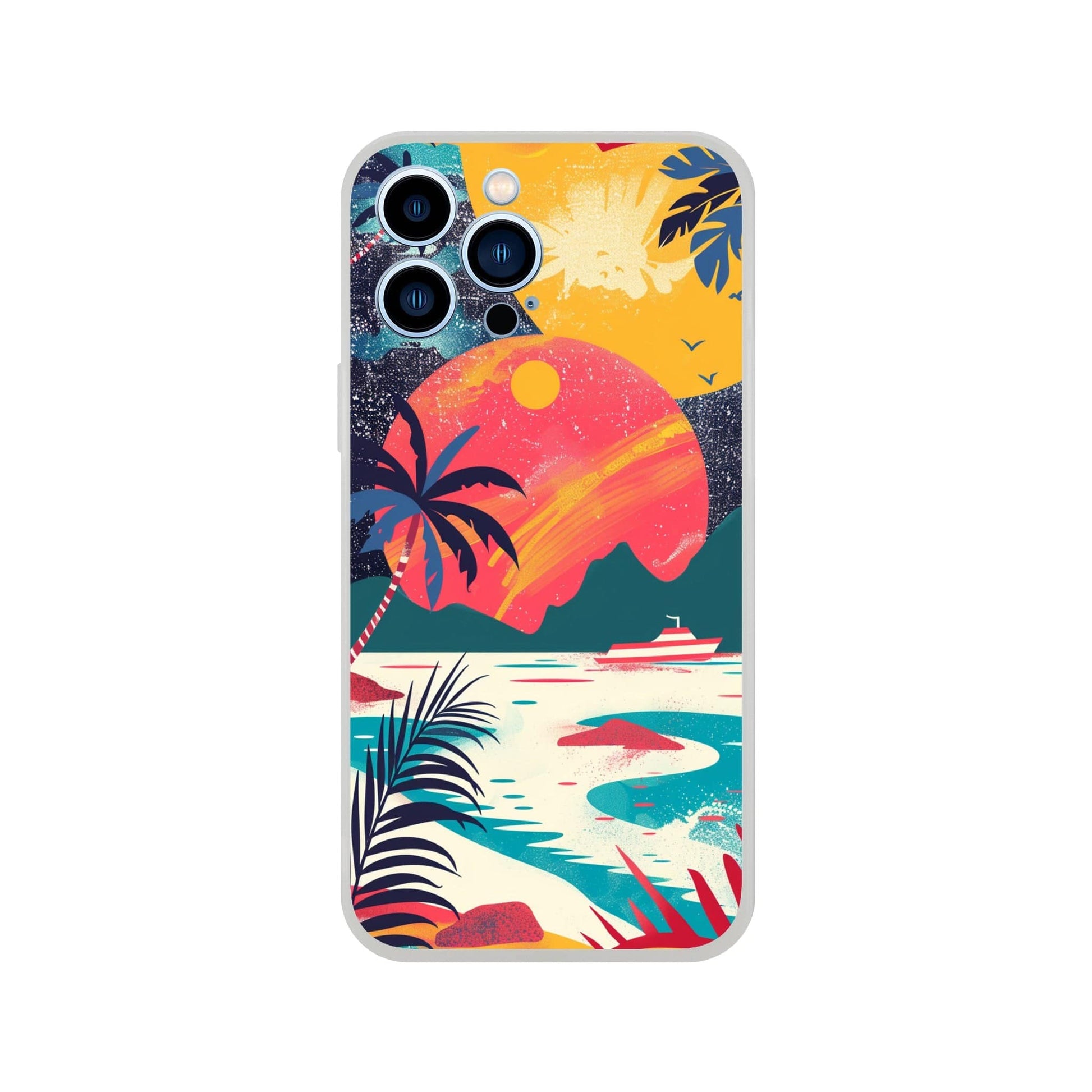 TrendyGuard Print Material Flexi case / Apple - iPhone 13 Pro Max Retro Sun iPhone & Samsung Cases