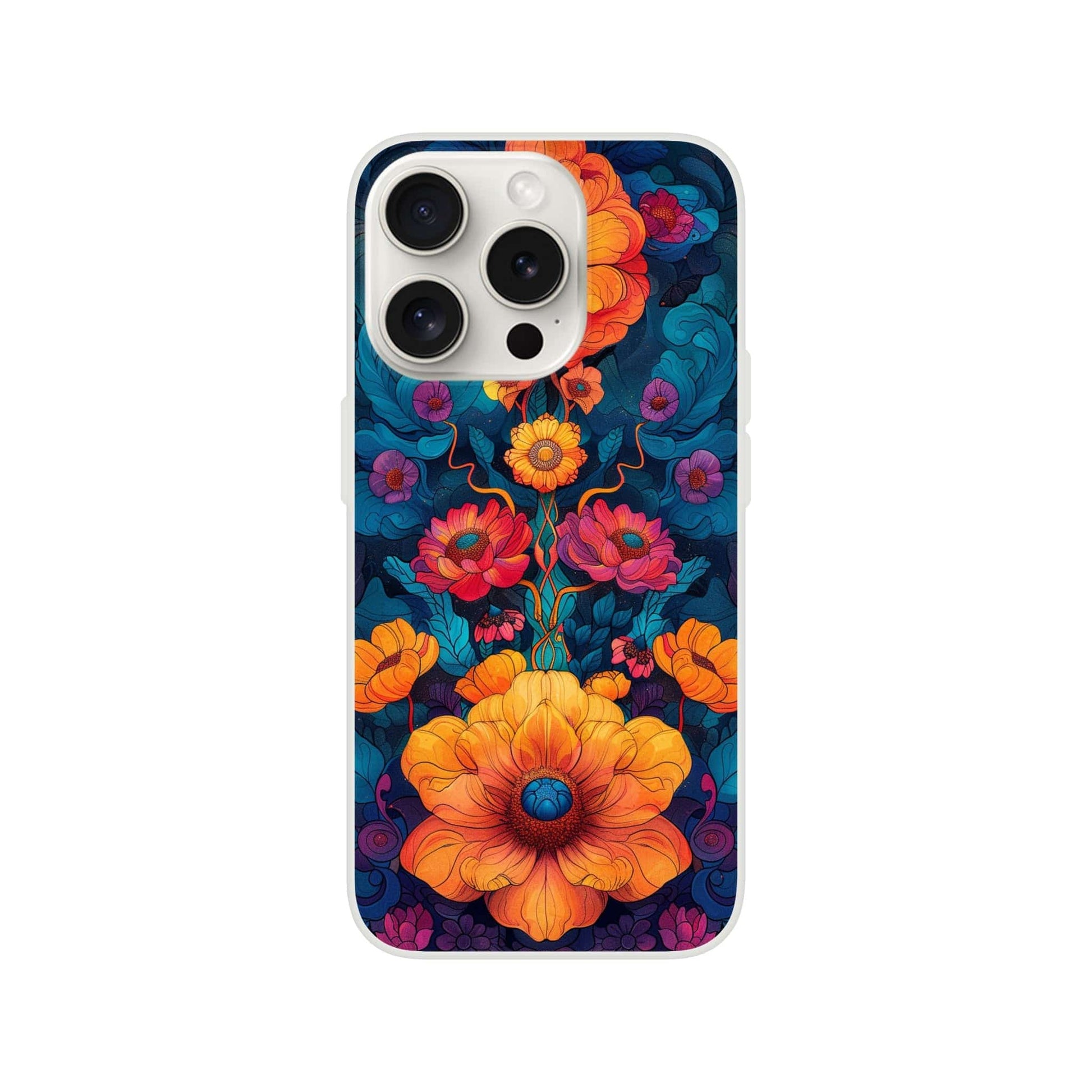 TrendyGuard Print Material Flexi case / Apple - iPhone 15 Pro Flower Power iPhone & Samsung Cases