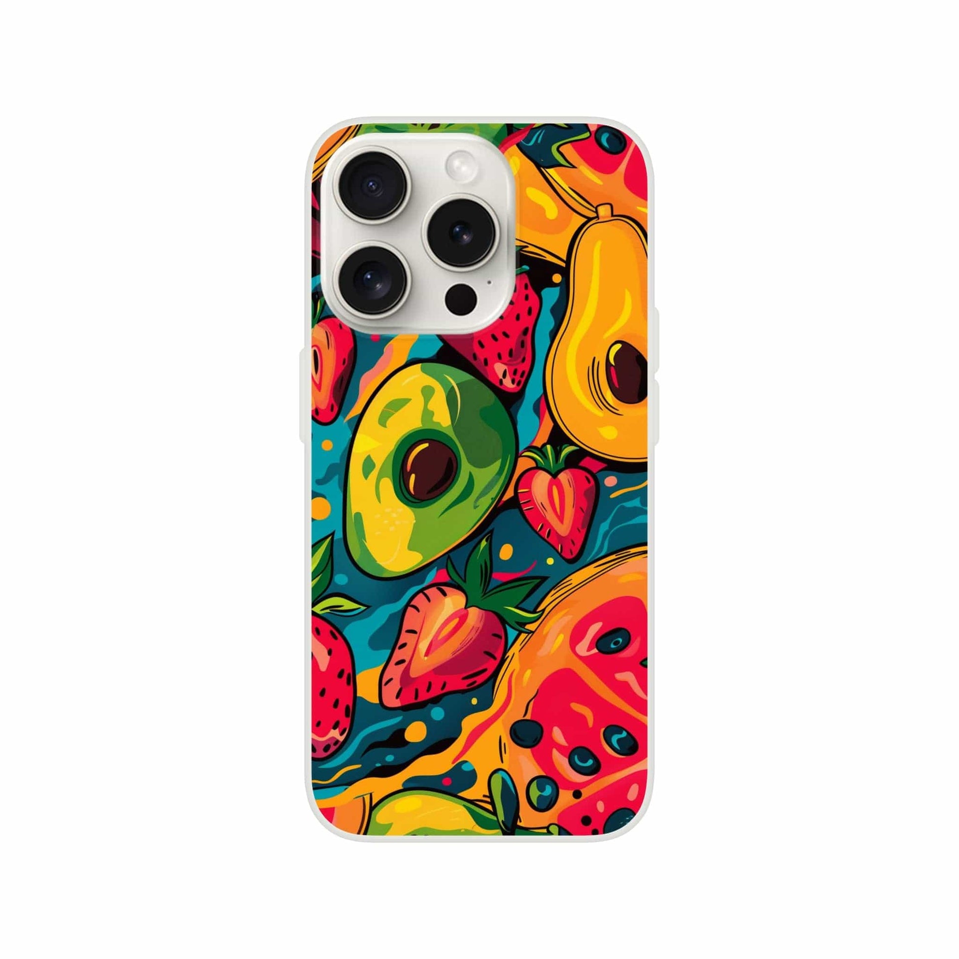 TrendyGuard Print Material Flexi case / Apple - iPhone 15 Pro Fruit Monster iPhone & Samsung Cases