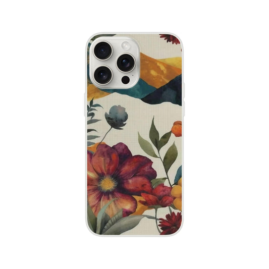 TrendyGuard Print Material Flexi case / Apple - iPhone 15 Pro Max Floral Hillside iPhone & Samsung Cases
